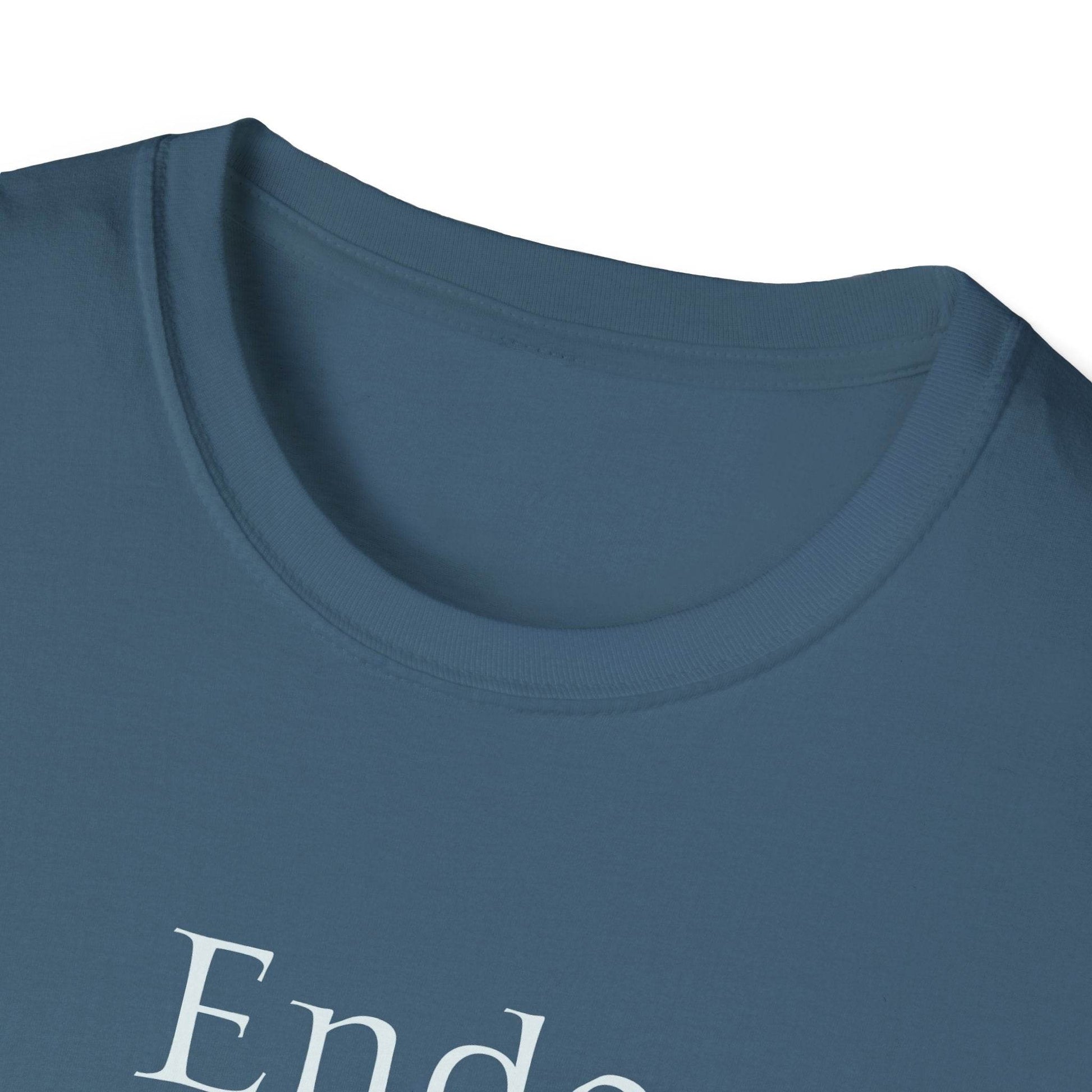 Endometriosis Warrior Unisex Softstyle T-Shirt - Empowering Battle for Women's Health - The Dreamer's Bookshop.
