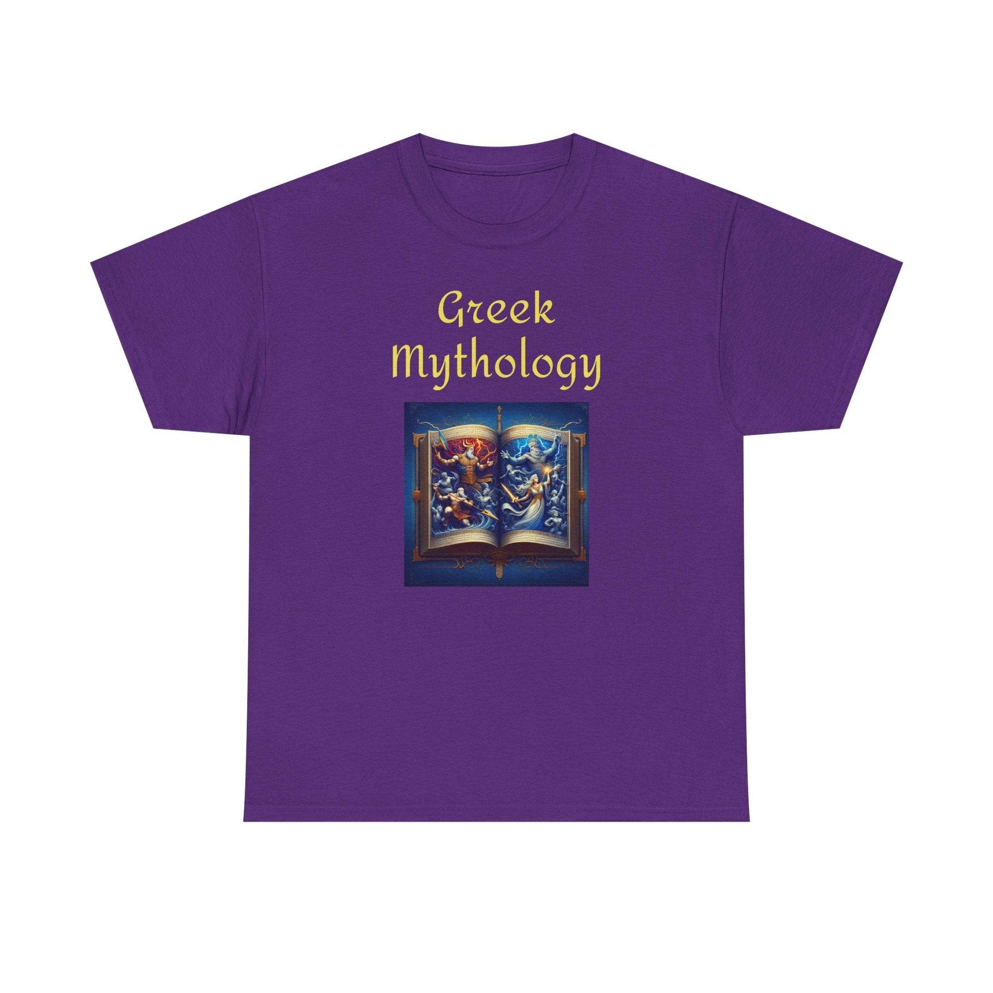 History - Graphic Tee - Unisex Heavy Cotton T-Shirt - Greek Mythology - The Dreamer's Bookshop.