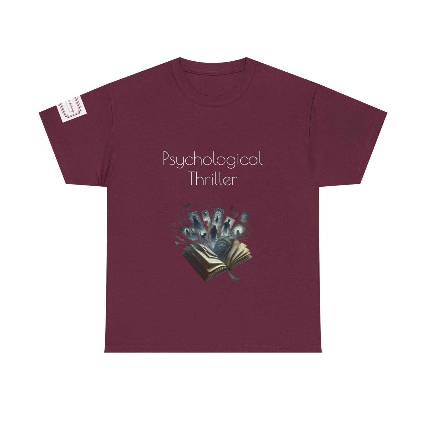 Fiction - Unisex Heavy Cotton Tee - Psychological Thriller - The Dreamer's Bookshop.