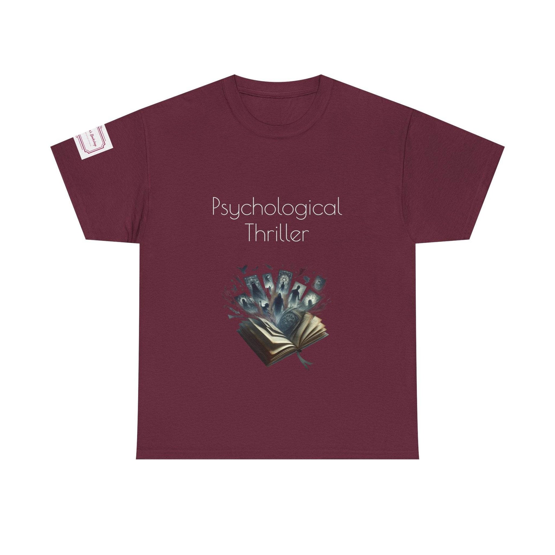Fiction - Unisex Heavy Cotton Tee - Psychological Thriller - The Dreamer's Bookshop.