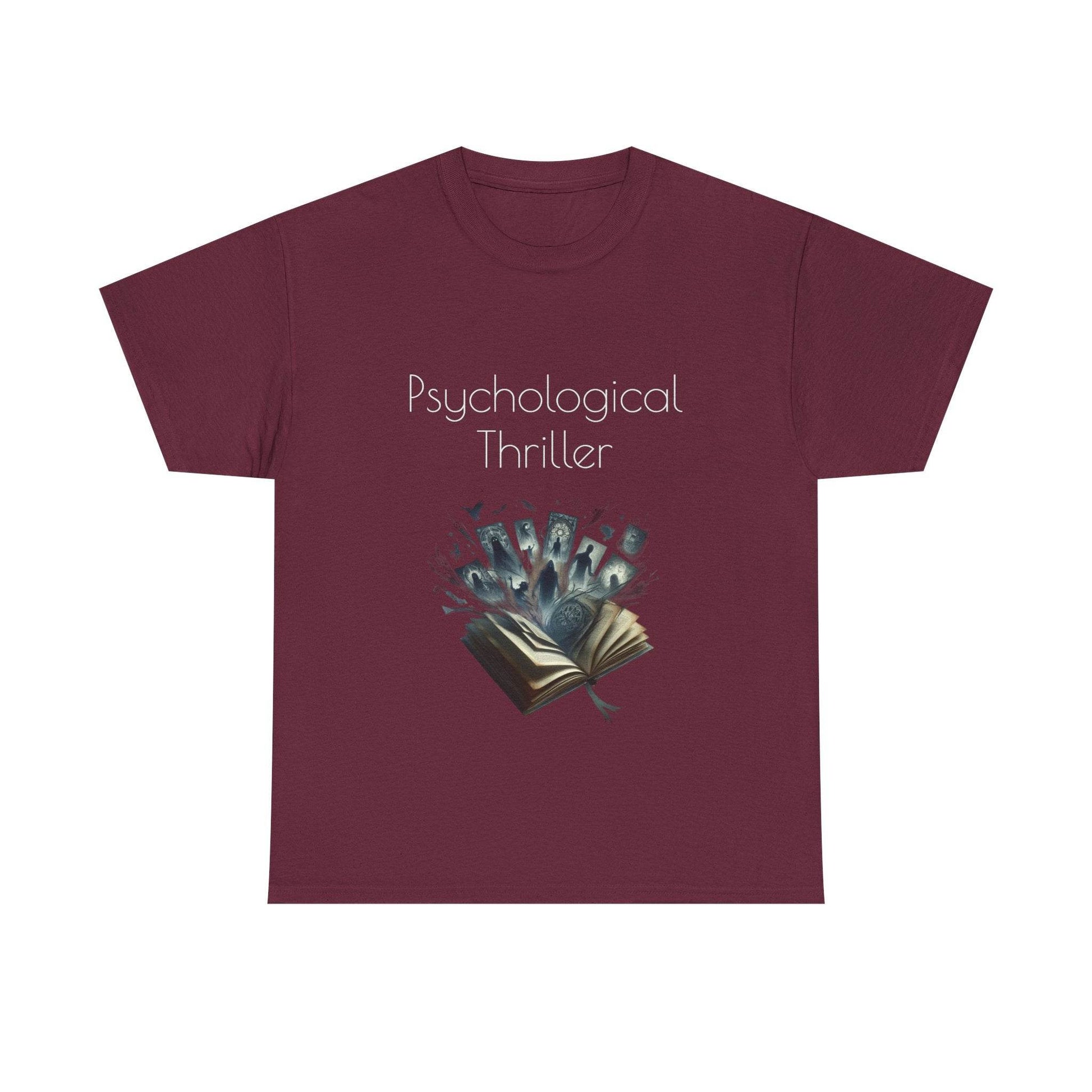 Fiction - Unisex Heavy Cotton Tee - Psychological Thriller - The Dreamer's Bookshop.