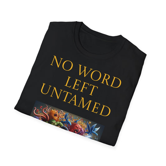 Unisex -Inspired T-Shirt - "No Word" - Perfect for Book Lovers - The Dreamer's Bookshop.