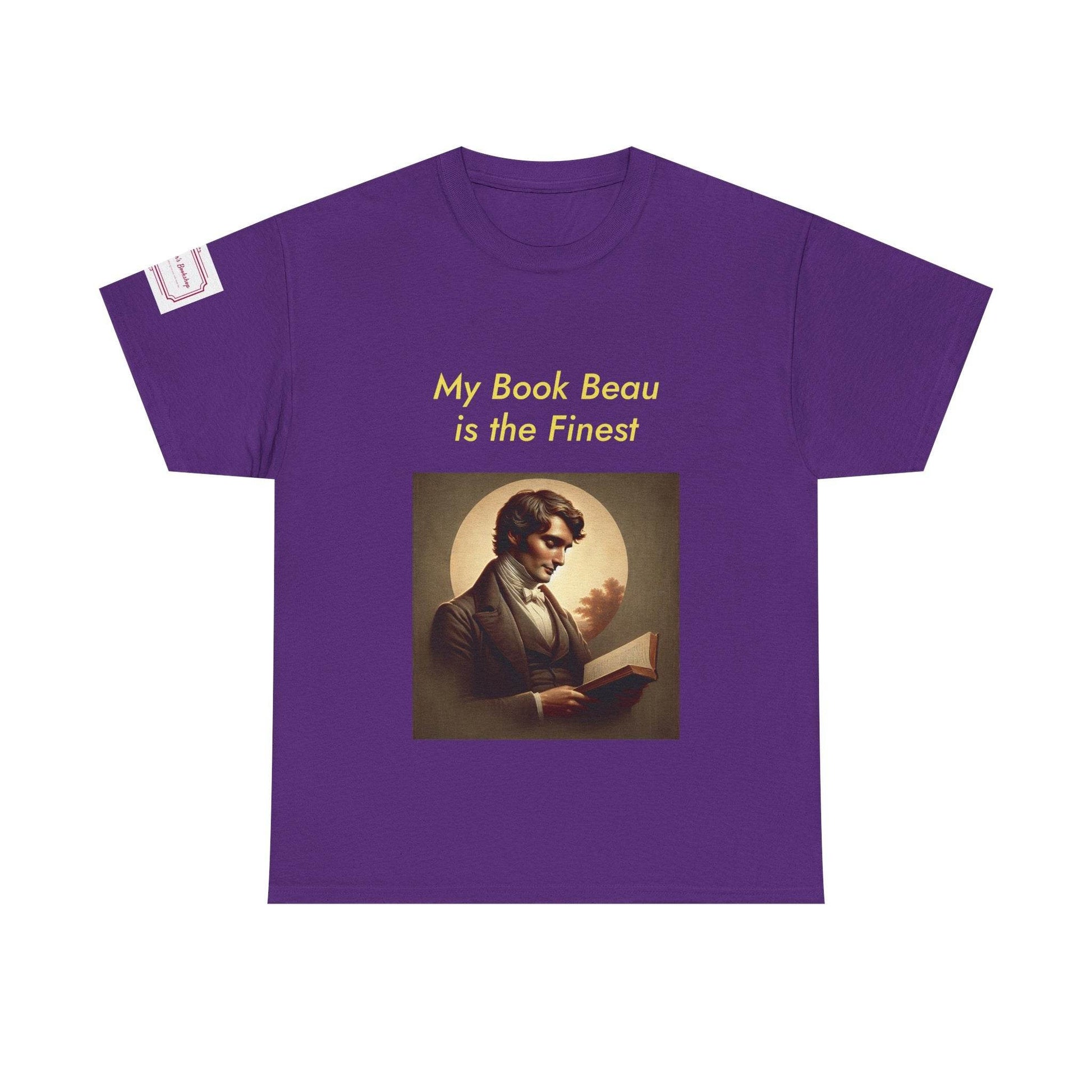 My Book Beau Unisex Heavy Cotton Tee - Perfect for Book Lovers - The Dreamer's Bookshop.