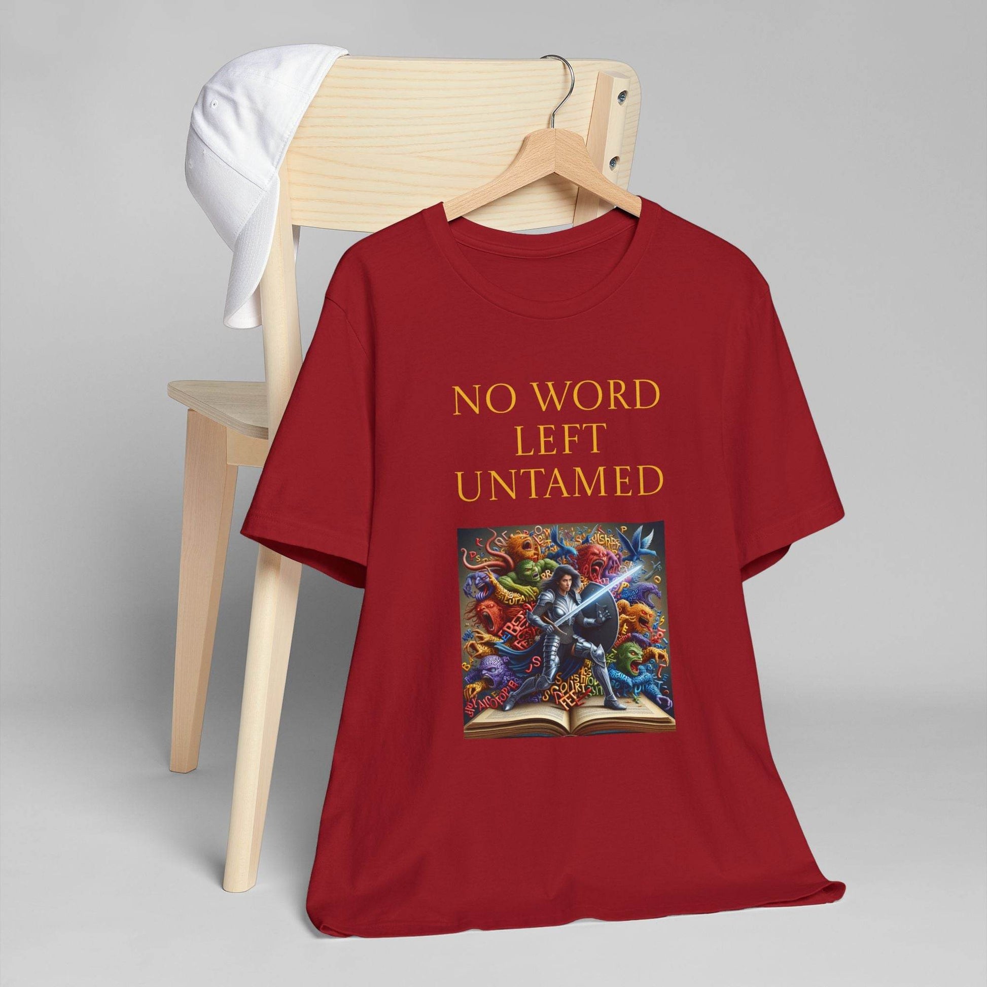 Unisex Jersey T-Shirt - No Word - The Dreamer's Bookshop.