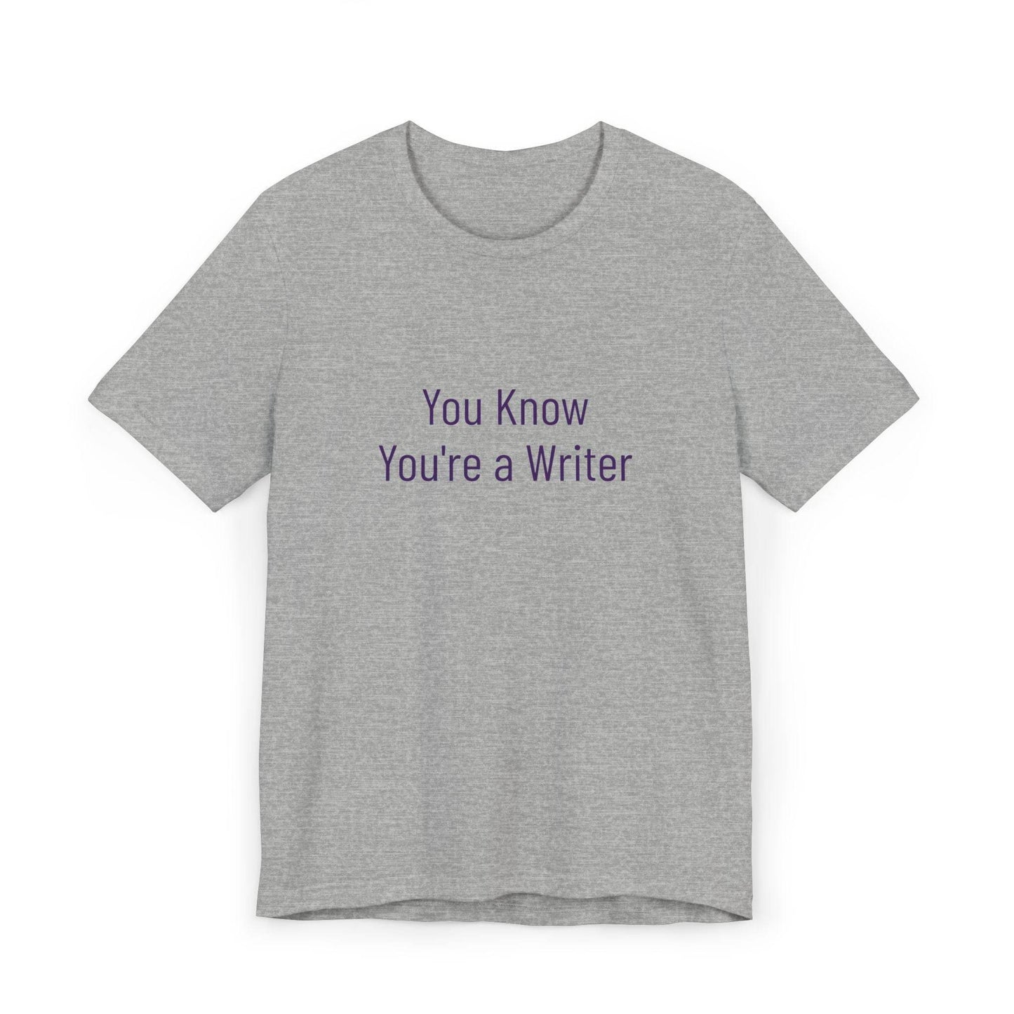 Unisex Jersey T-Shirt - 'You Know' Philosophical - The Dreamer's Bookshop.