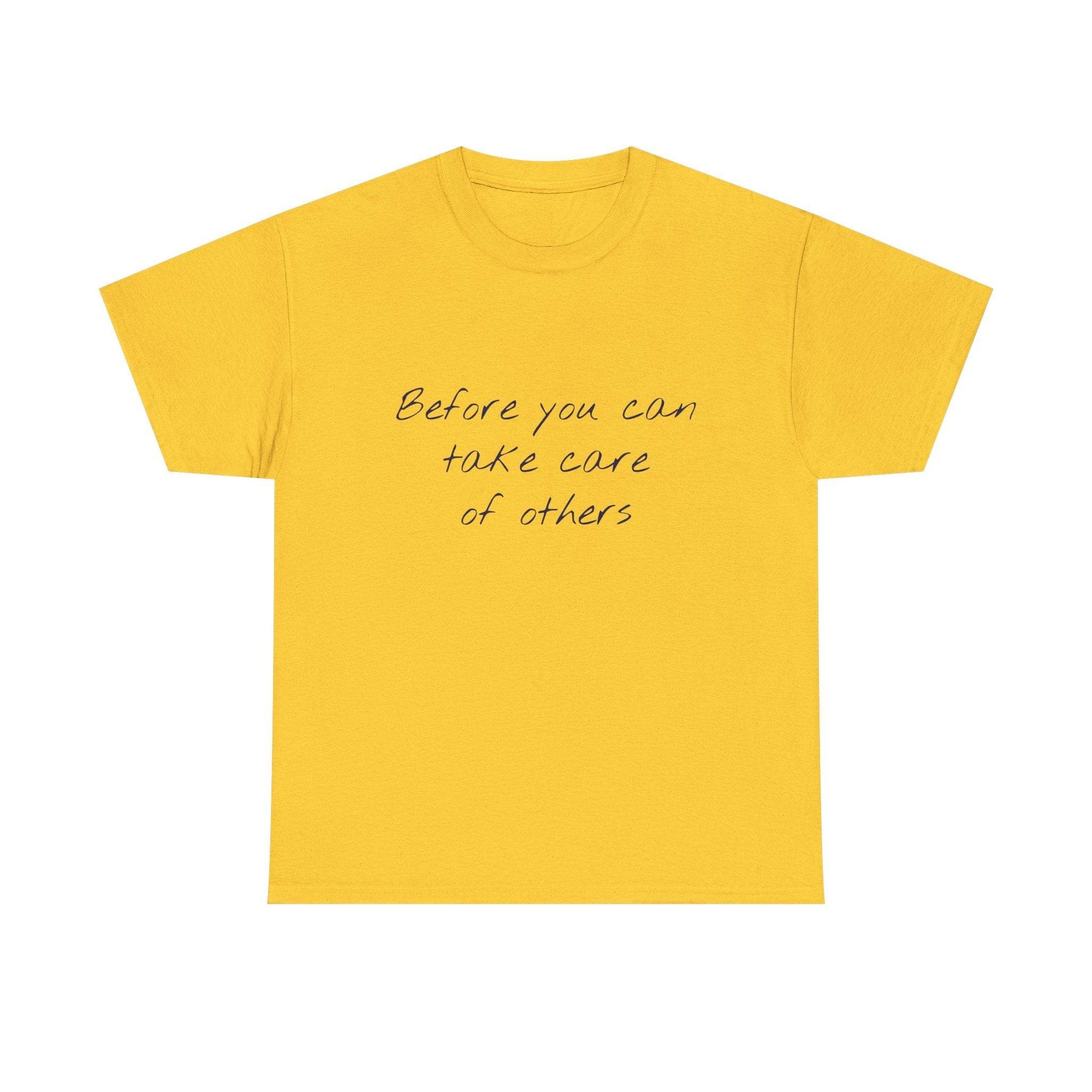Take Care - Unisex Heavy Cotton Tee - Creative Apparel - The Dreamer's Bookshop.