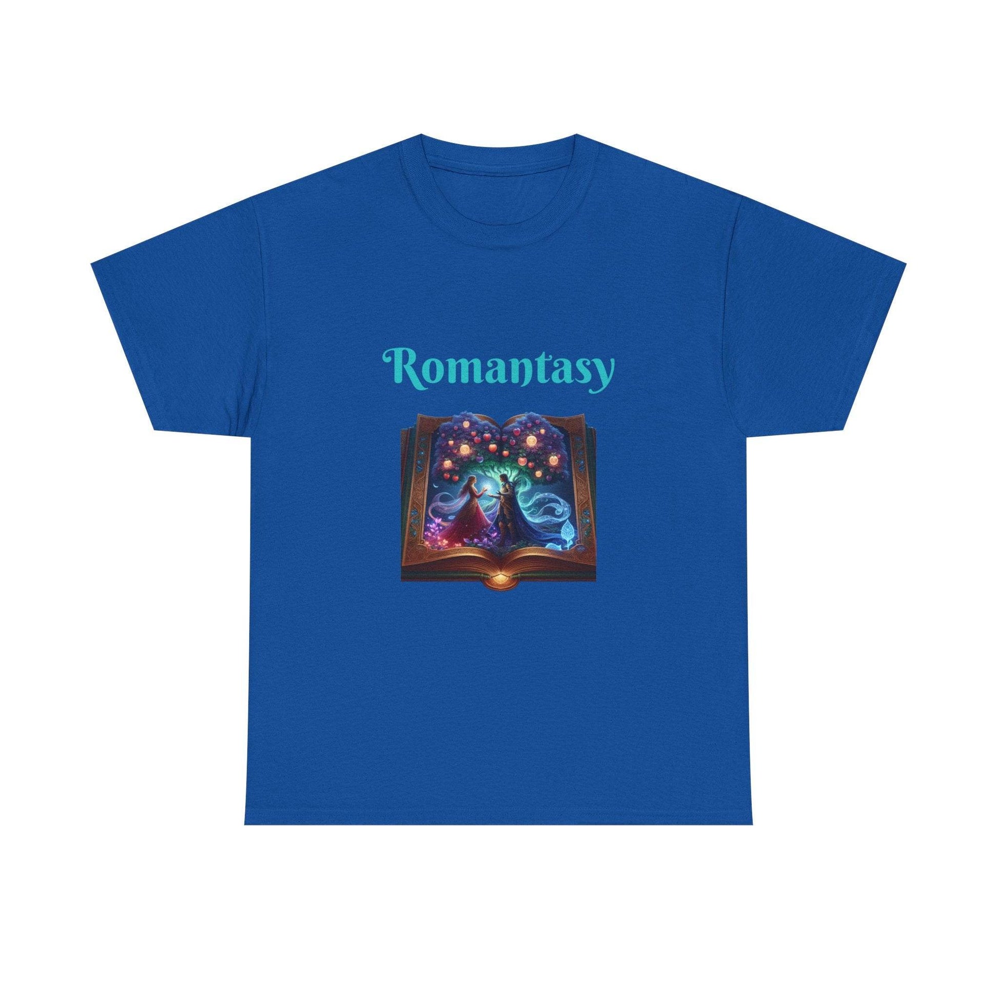 Fantasy - Graphic Tee - Unisex Heavy Cotton T-Shirt Romantasy Books - The Dreamer's Bookshop.