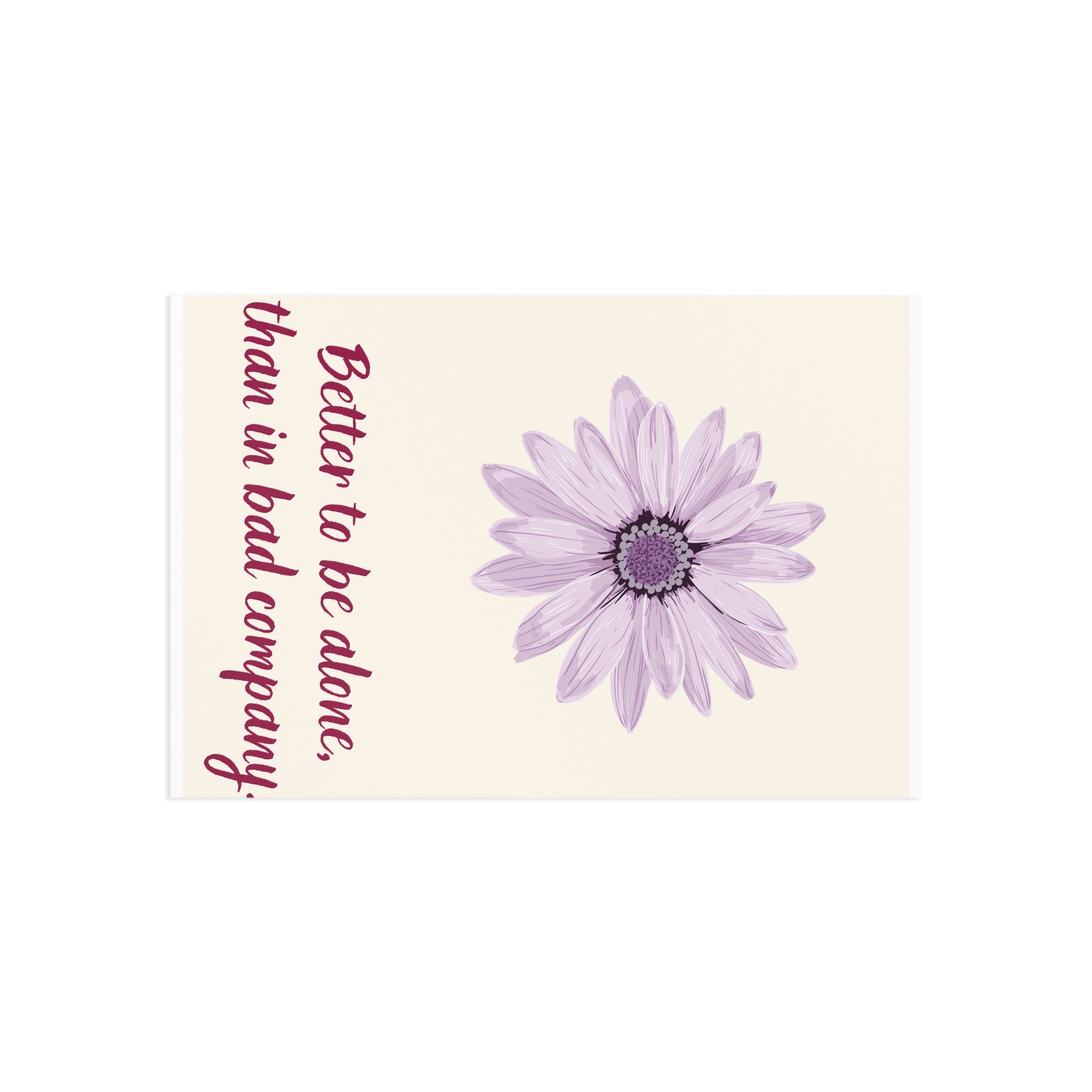 The Dreamer's Bookshop - Love Yourself Card "Better Alone" - The Dreamer's Bookshop.