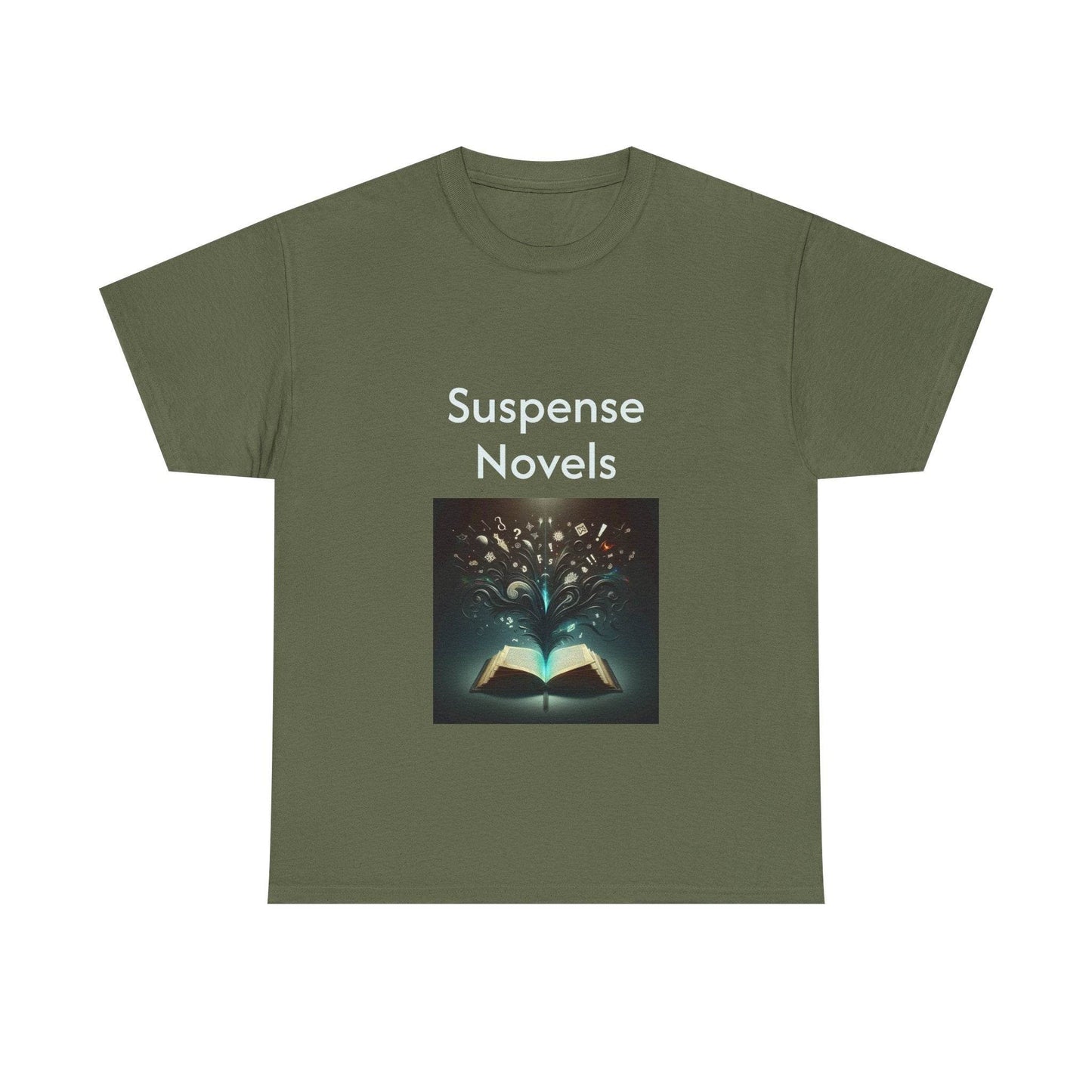 Fiction - Unisex Heavy Cotton Tee - Suspense Novels - The Dreamer's Bookshop.