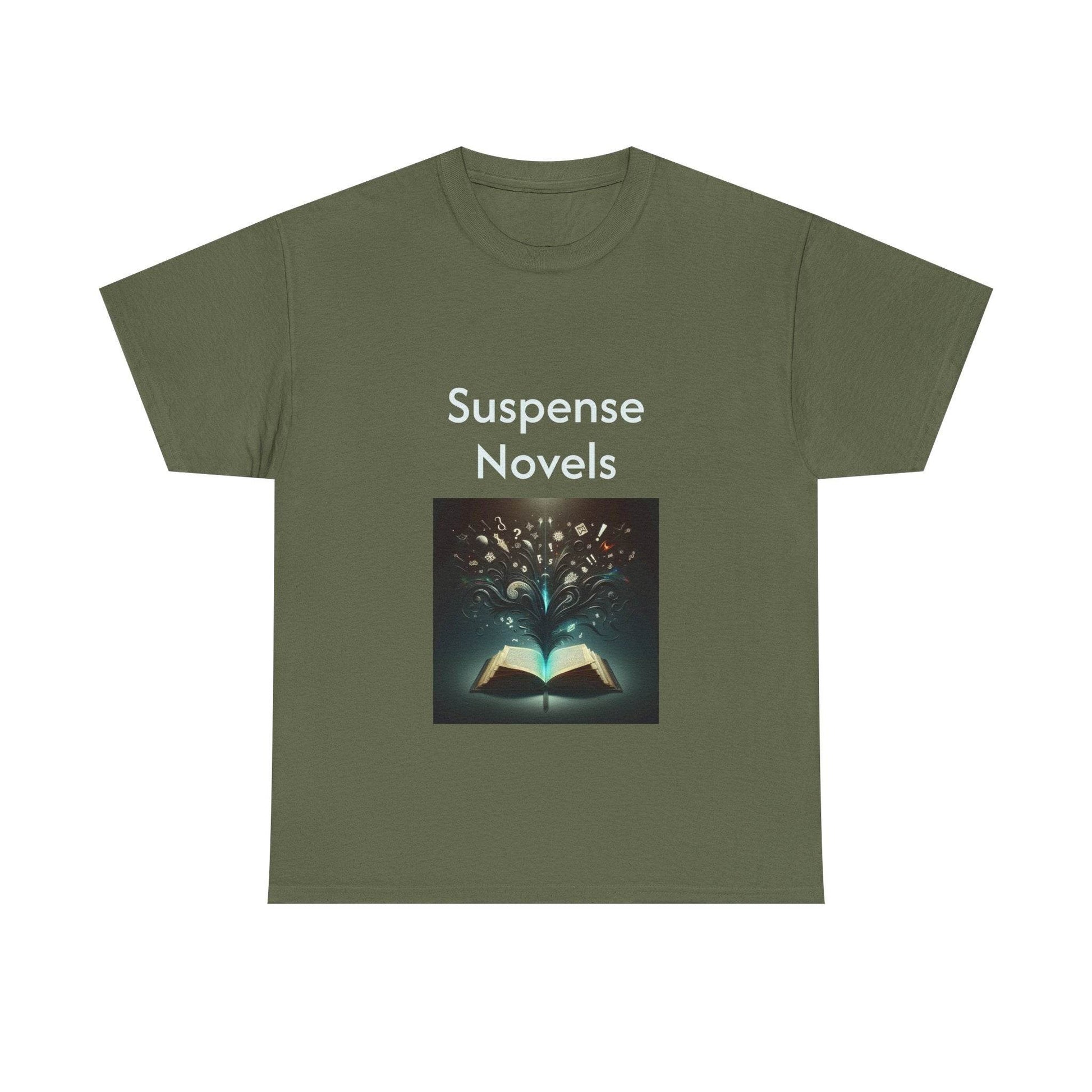 Fiction - Unisex Heavy Cotton Tee - Suspense Novels - The Dreamer's Bookshop.