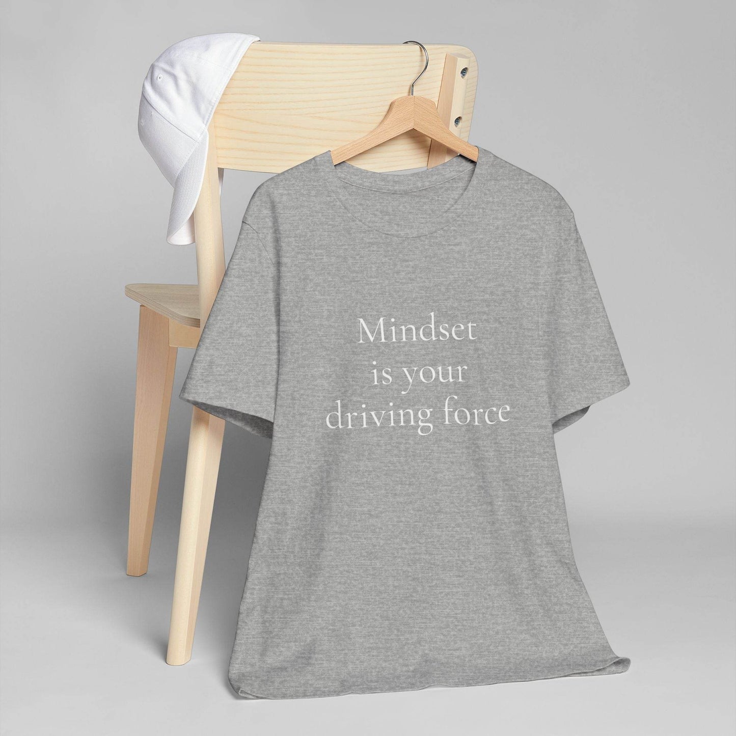 Inspirational Unisex Jersey T-Shirt - Mindset Vibe - The Dreamer's Bookshop.