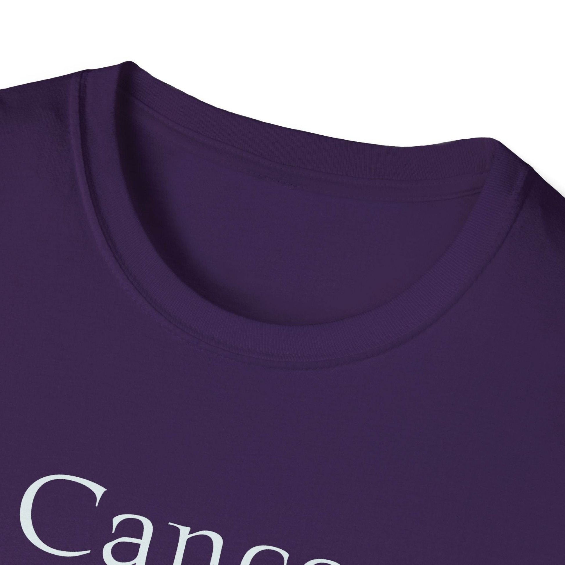 Cancer Warrior Unisex Softstyle T-Shirt - Empowering Battle for Women's Health - The Dreamer's Bookshop.