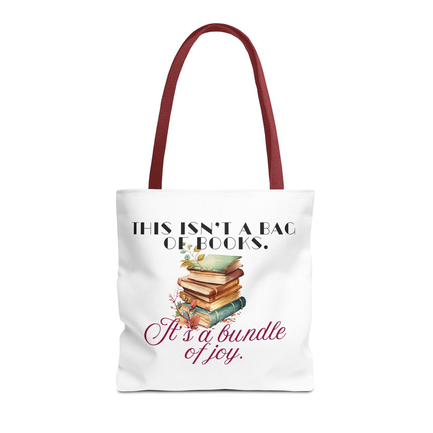 This isn't a Bag of Books - Tote Bag - Cozy Autumn Design