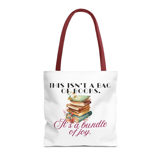 This isn't a Bag of Books - Tote Bag - Cozy Autumn Design