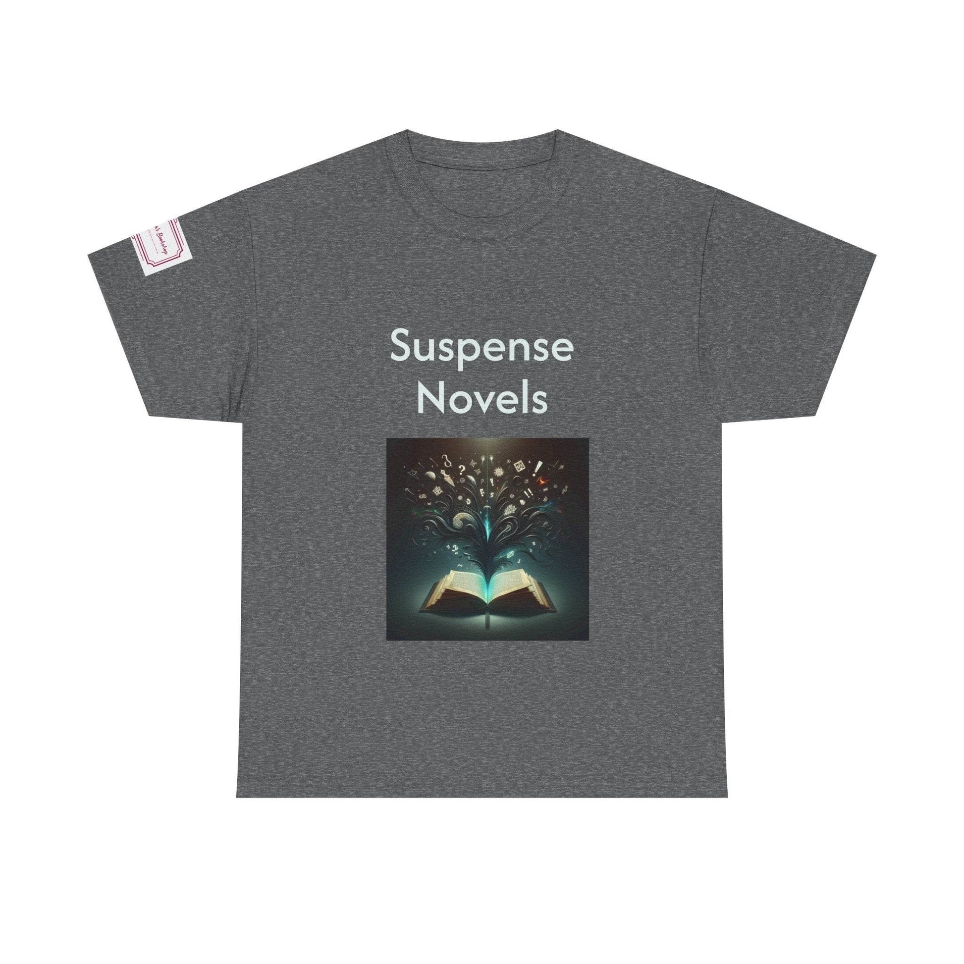 Fiction - Graphic Unisex Heavy Cotton Tee - Suspense Novels - The Dreamer's Bookshop.