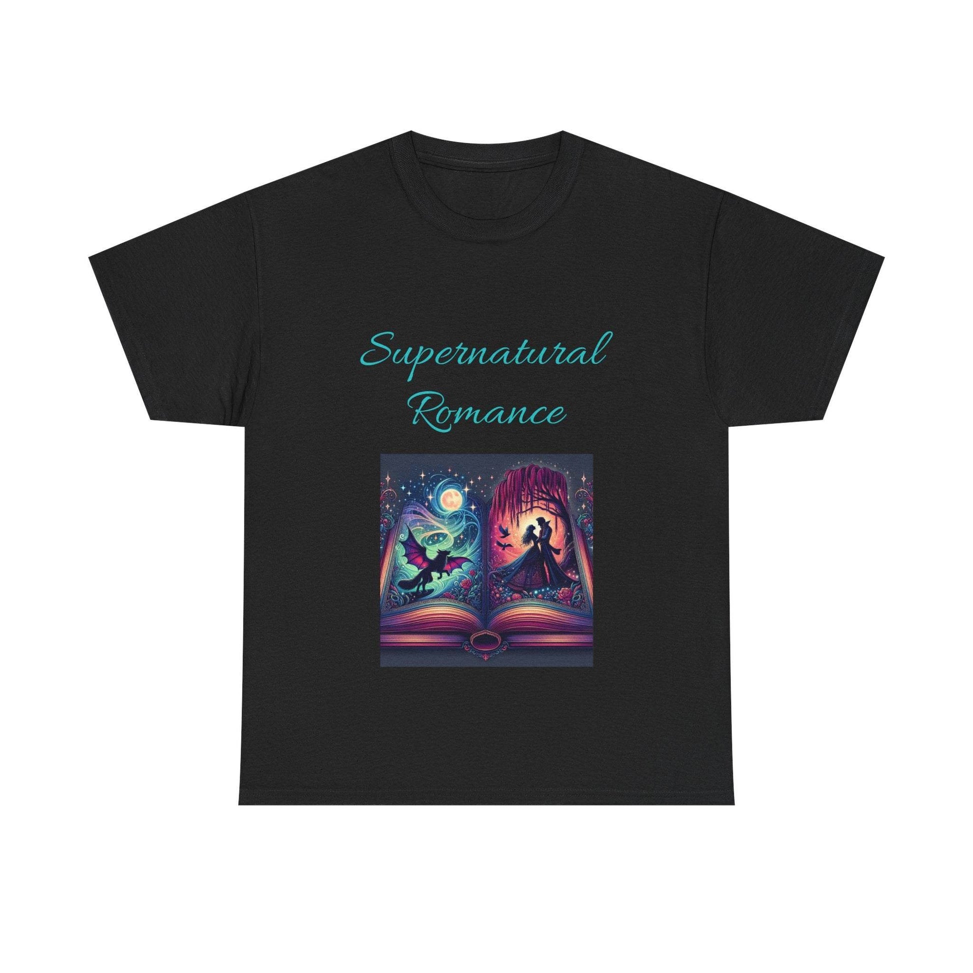 Fantasy - Unisex Heavy Cotton Tee - Supernatural Romance - The Dreamer's Bookshop.