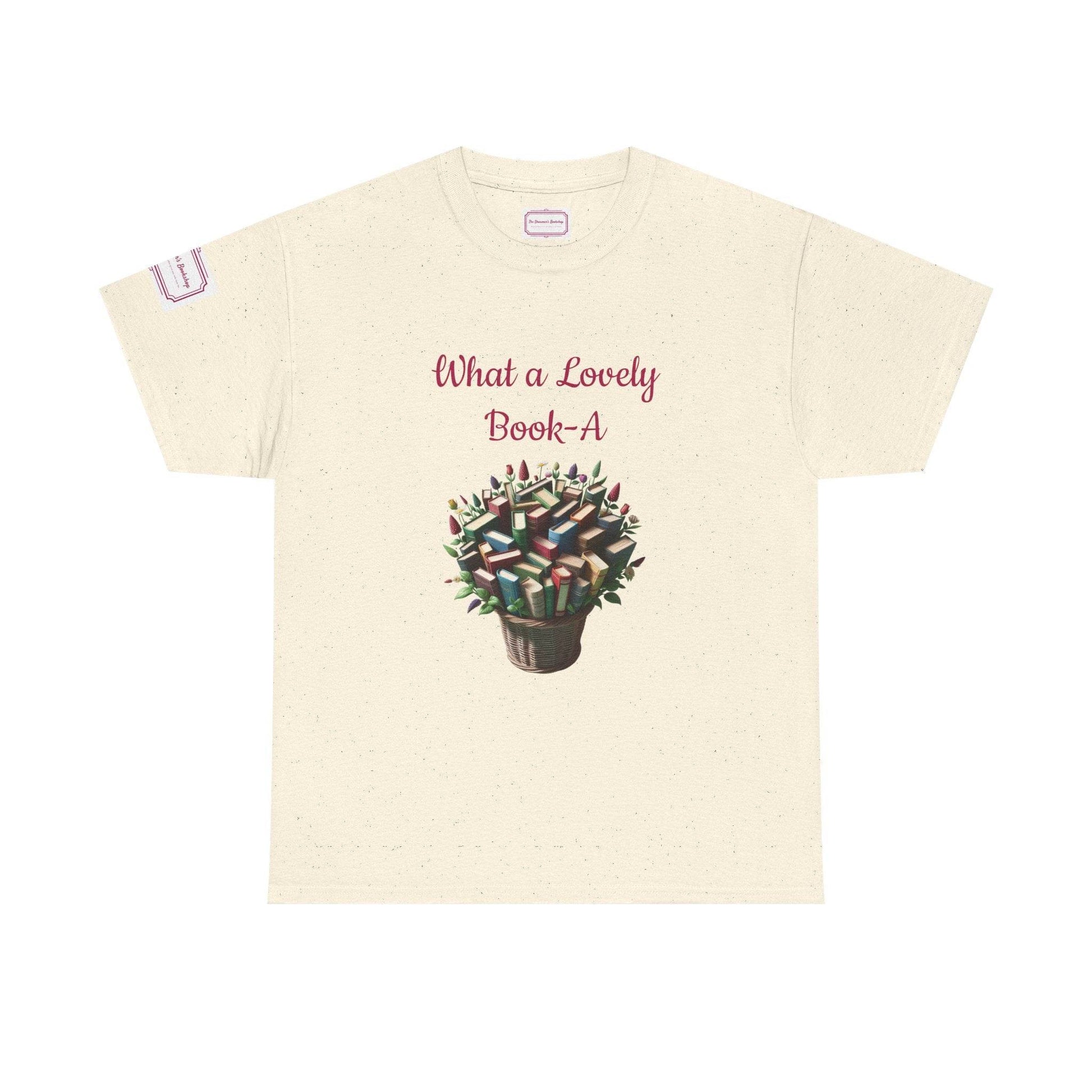 What a Lovely Book-A Unisex Heavy Cotton Tee - Perfect for Book Lovers - The Dreamer's Bookshop.