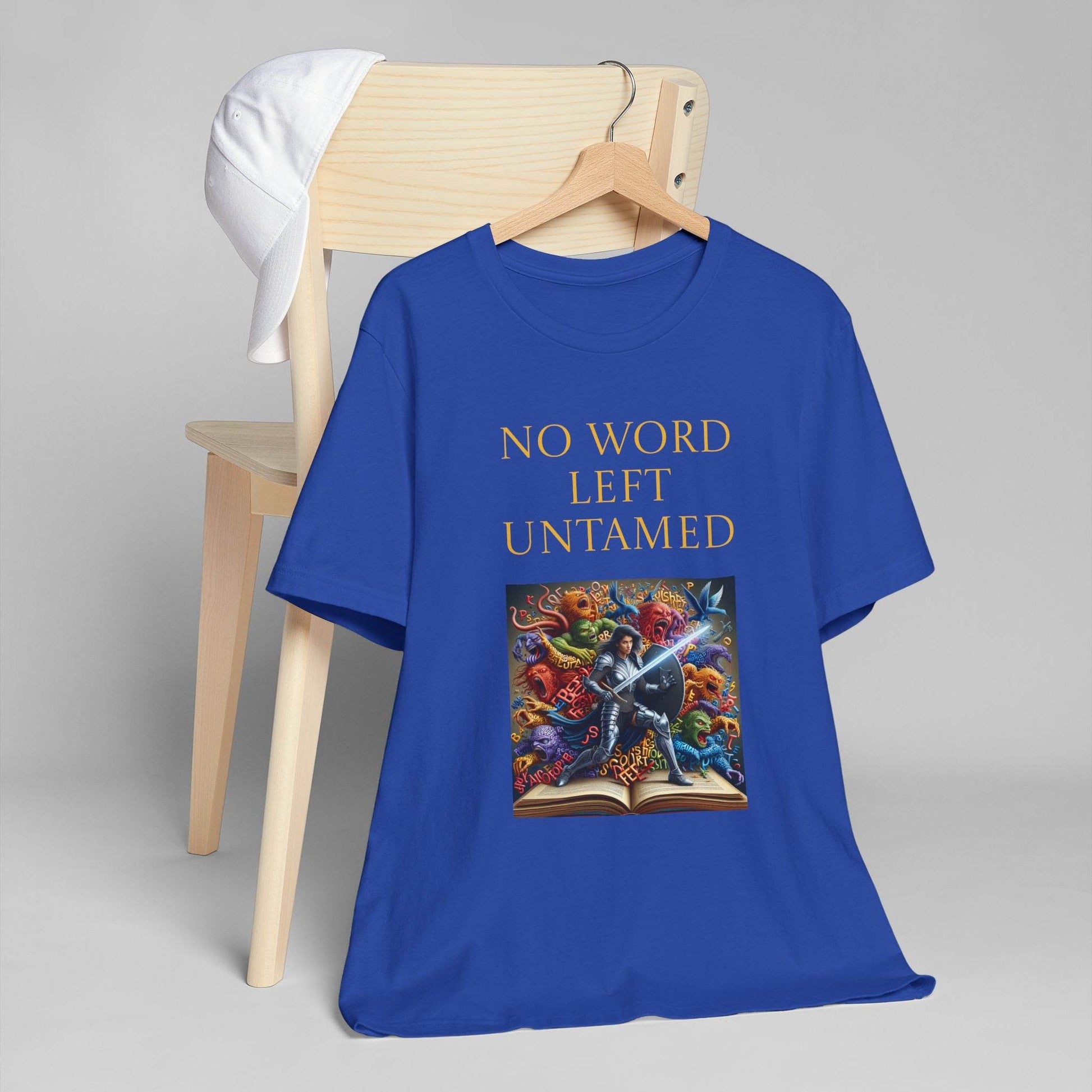 Unisex Jersey T-Shirt - No Word - The Dreamer's Bookshop.