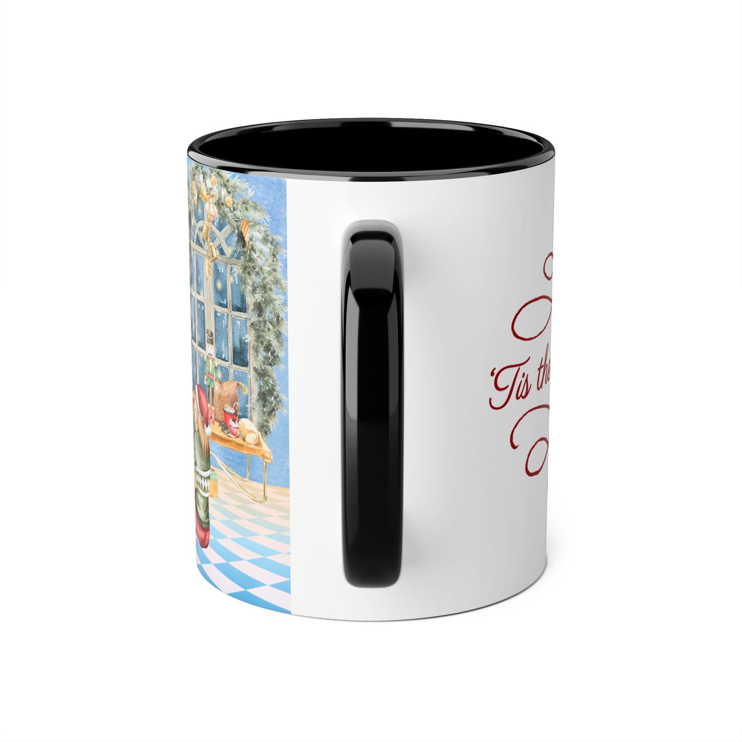 Christmas Tree Decoration Coffee Mug - 11oz Cup tis the Season