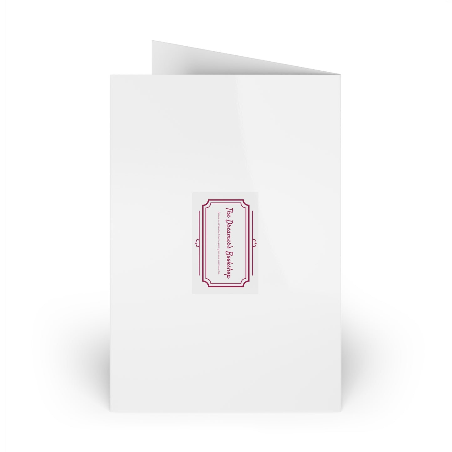 The Dreamer's Bookshop "Reading Girl" Christmas Card