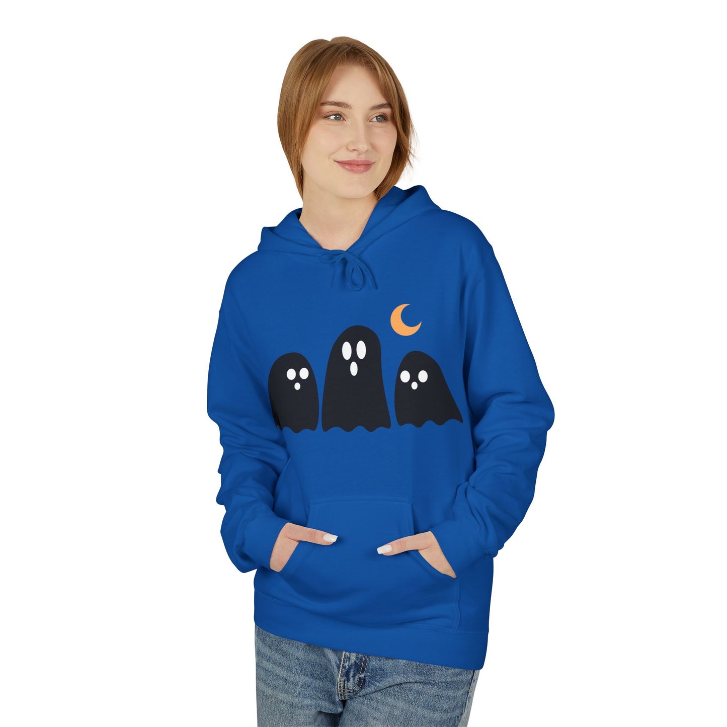 Spooky Hooded Sweatshirt - Halloween - Perfect for Spooky Lovers