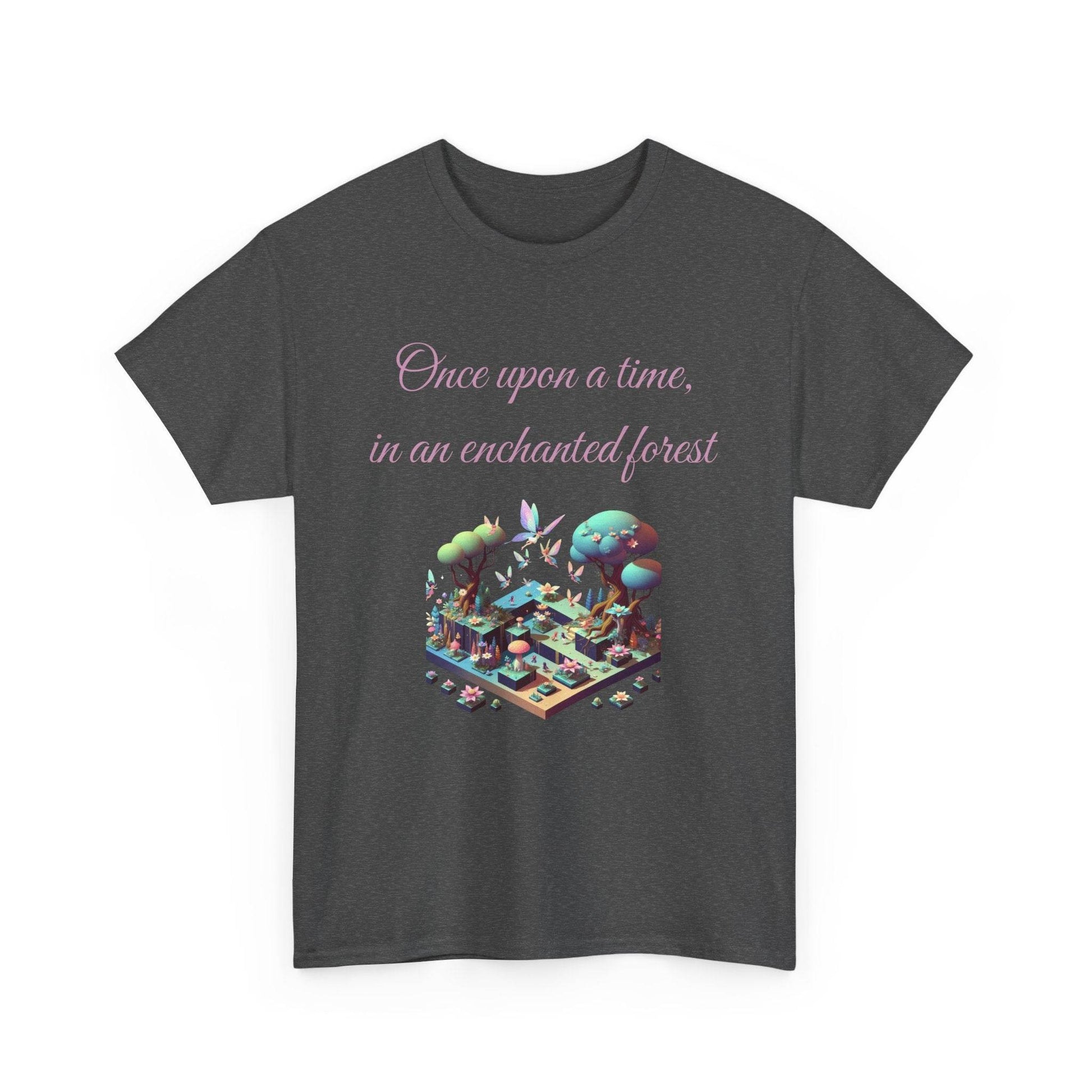 Enchanted Forest - A Unisex Heavy Cotton Tee - Perfect Gift for Book Lovers - The Dreamer's Bookshop.