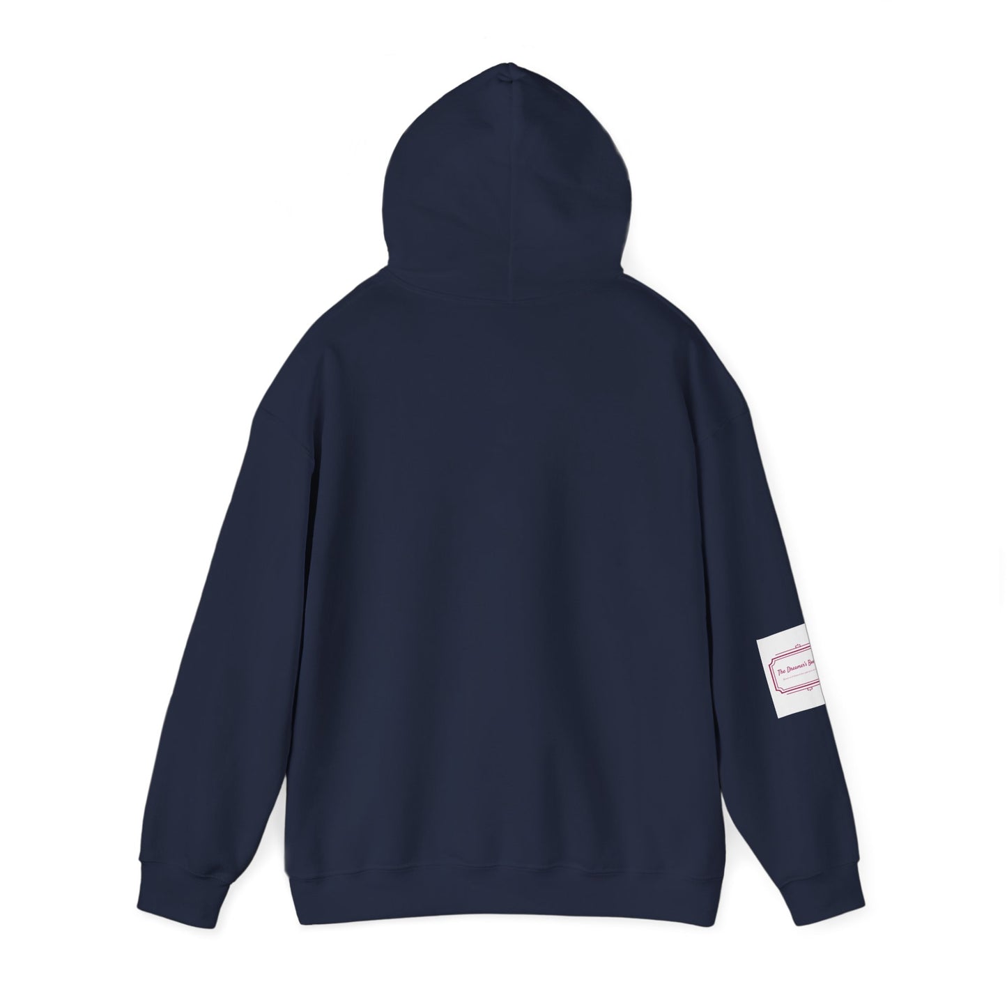 Christmas Book Tree Unisex Hooded Sweatshirt - Cozy Literary Apparel