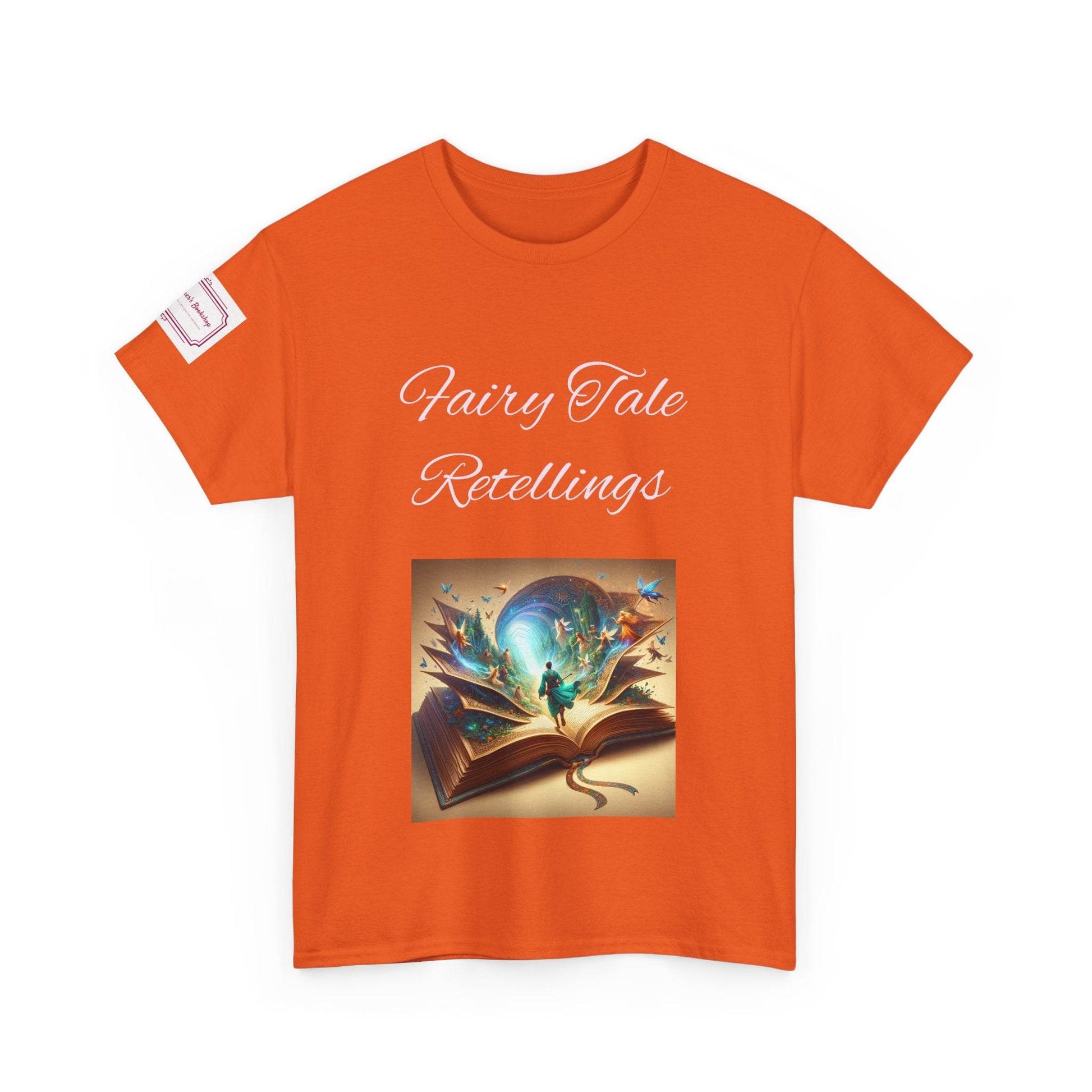 Fiction - Unisex Heavy Cotton Tee - Fairy Tale Retellings - The Dreamer's Bookshop.