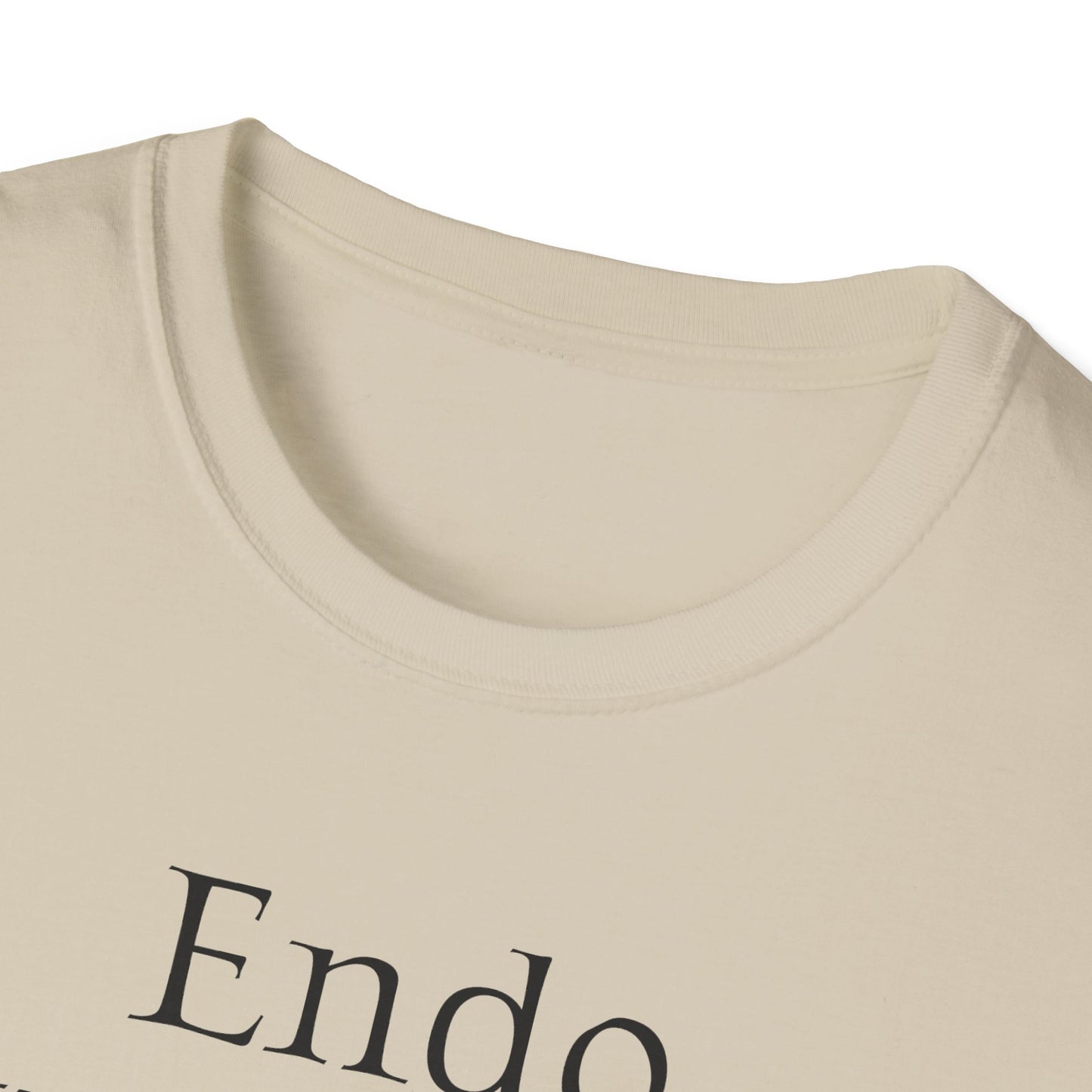 Endometriosis Warrior Unisex Softstyle T-Shirt - Empowering Graphic Tee for Women's Health Awareness