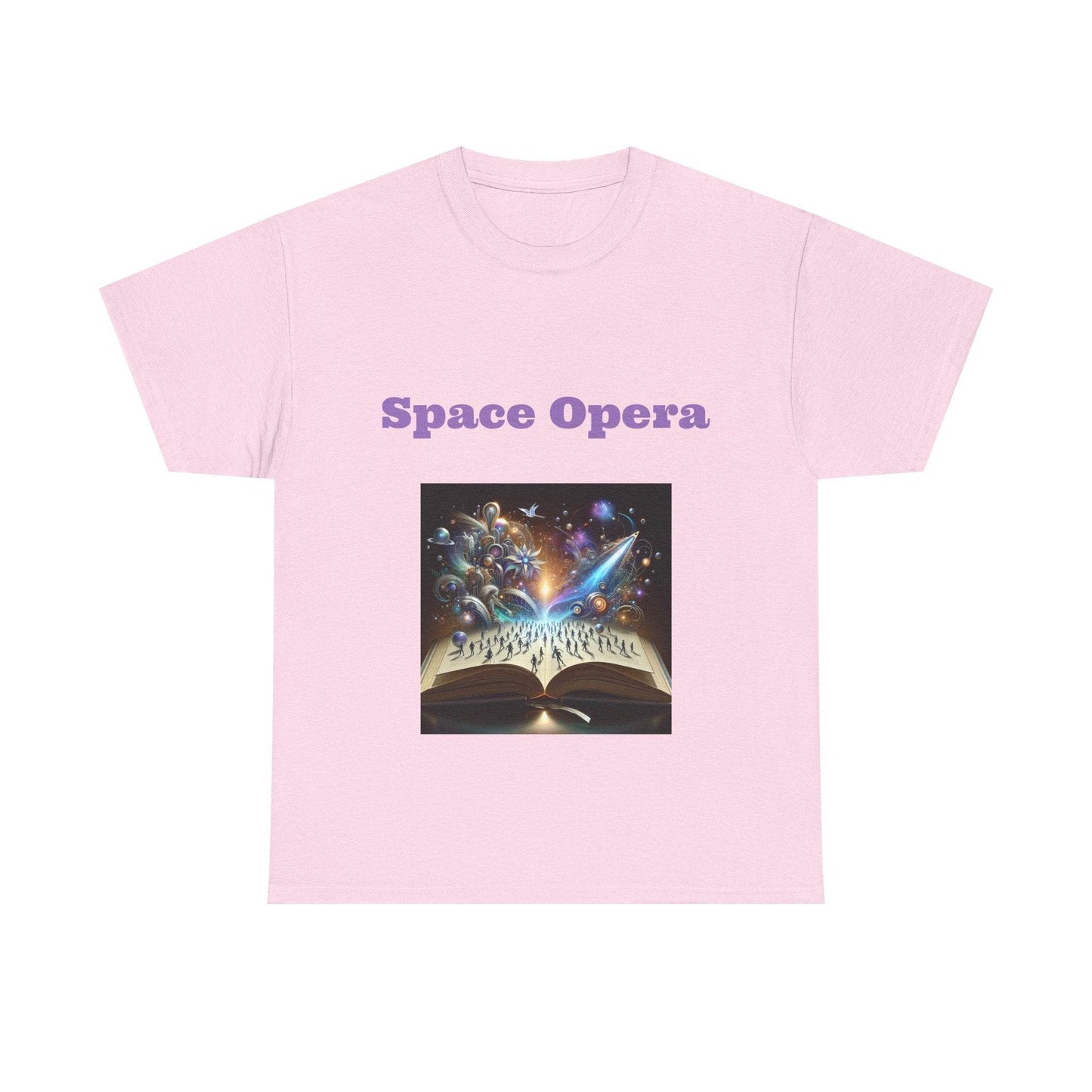 Space Opera - Unisex Heavy Cotton Tee - Sci-Fi Books - The Dreamer's Bookshop.