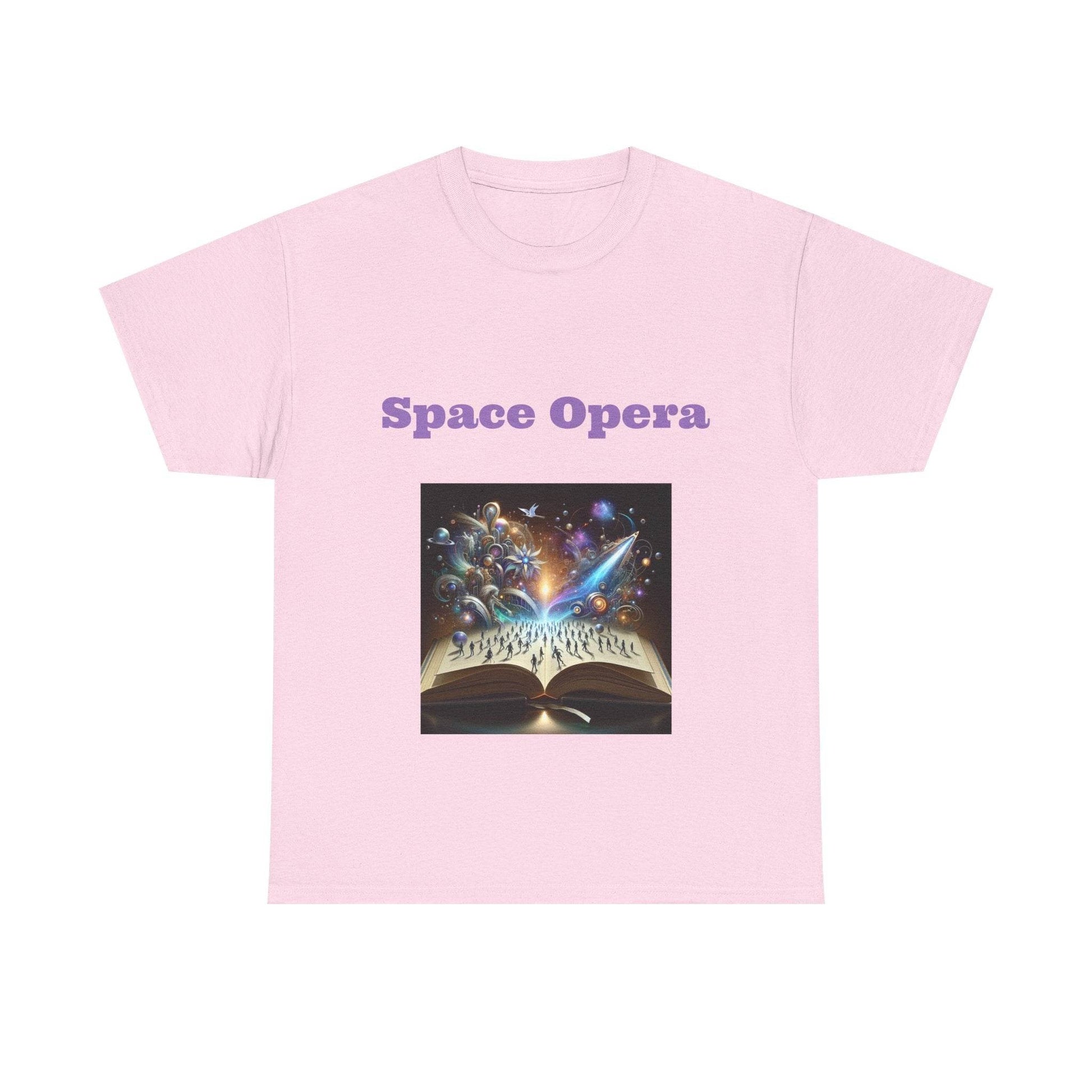 Space Opera - Unisex Heavy Cotton Tee - Sci-Fi Books - The Dreamer's Bookshop.