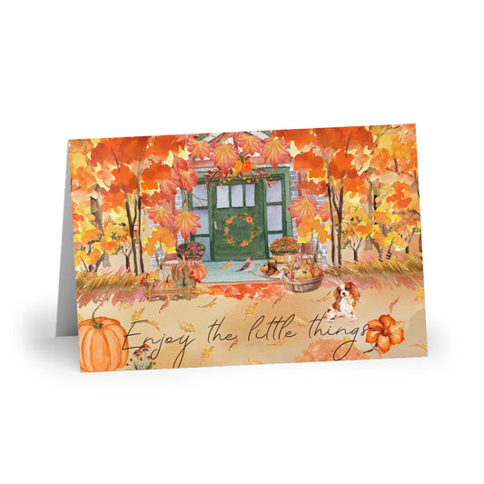 The Dreamer's Bookshop "Fall Lover" Enjoy the Little Things Card - The Dreamer's Bookshop.