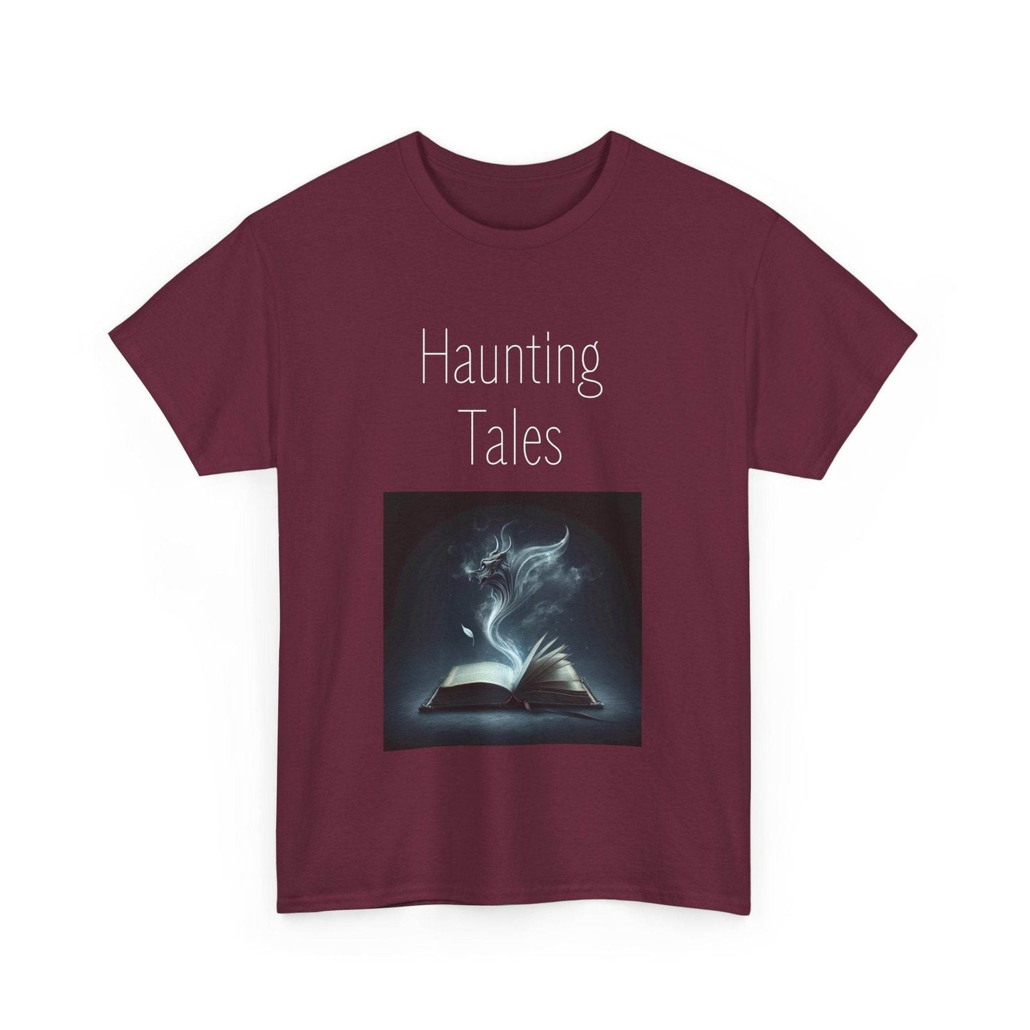 Haunting Tales - A Unisex Heavy Cotton Tee - Perfect for Book Lovers - The Dreamer's Bookshop.