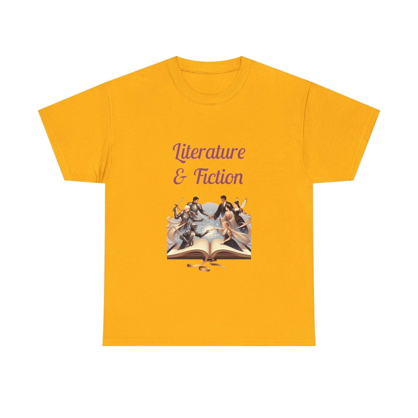 Fiction - Unisex Heavy Cotton Tee - Literature Books - The Dreamer's Bookshop.