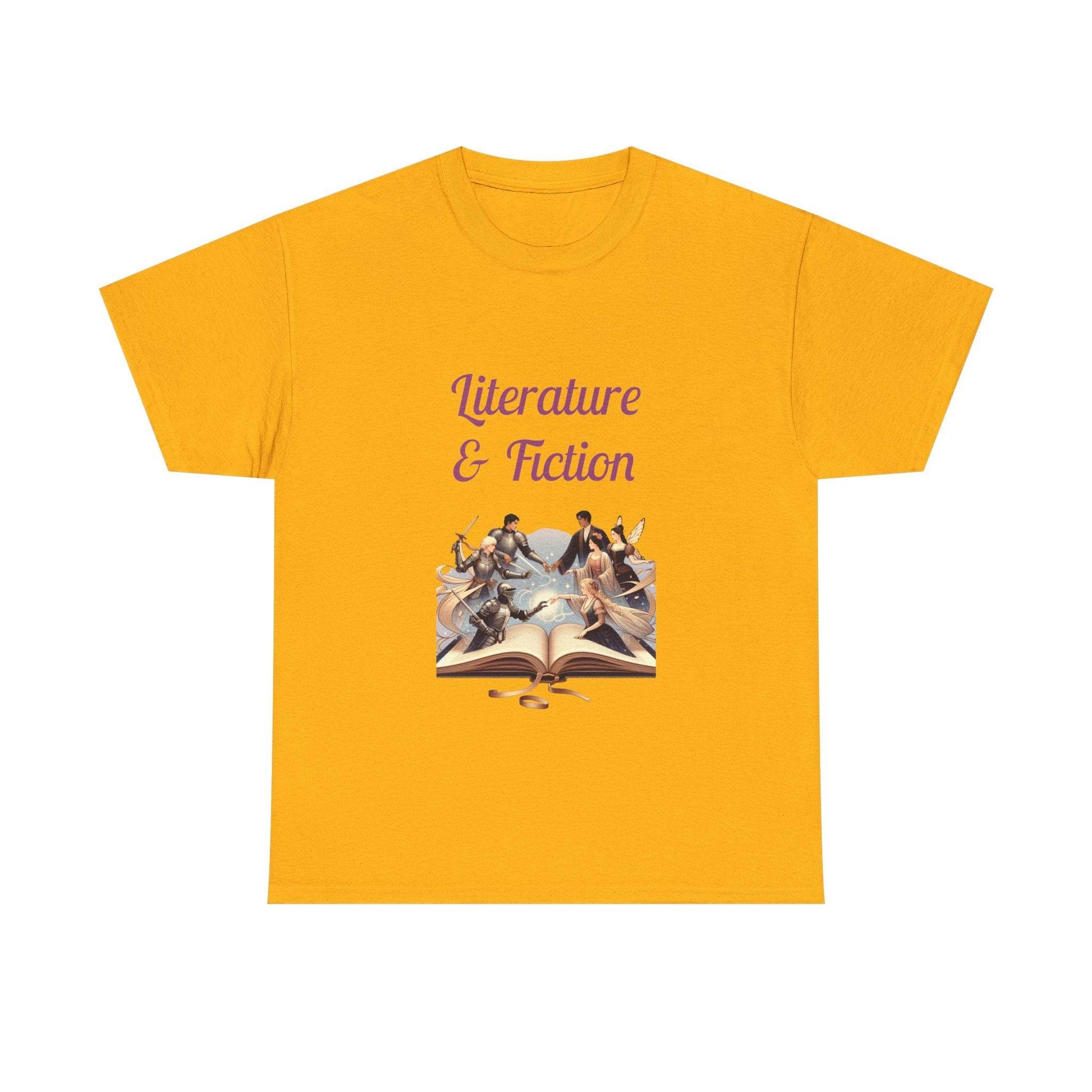 Fiction - Unisex Heavy Cotton Tee - Literature Books - The Dreamer's Bookshop.