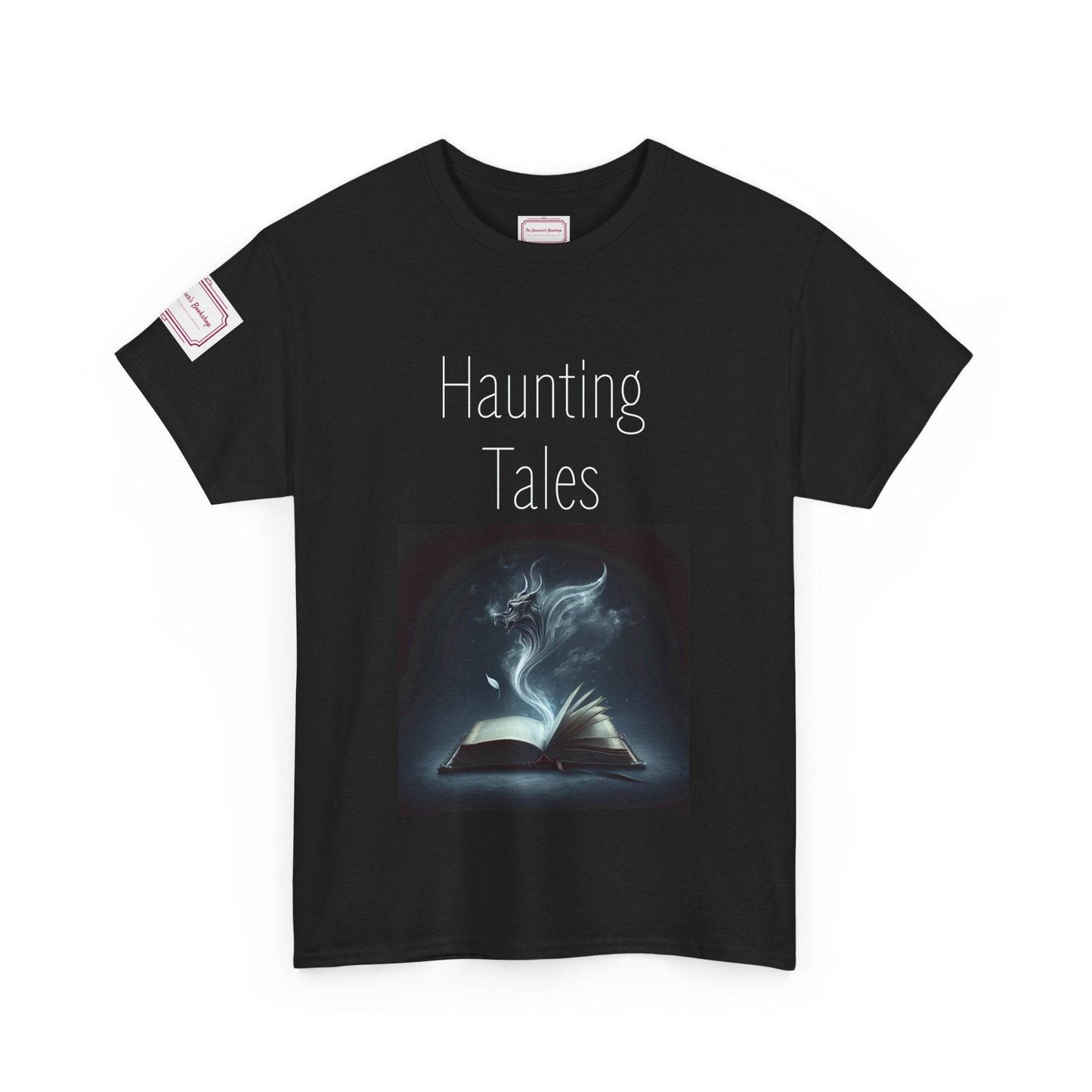 Haunting Tales - Unisex Heavy Cotton Tee - Perfect for Book Lovers - The Dreamer's Bookshop.