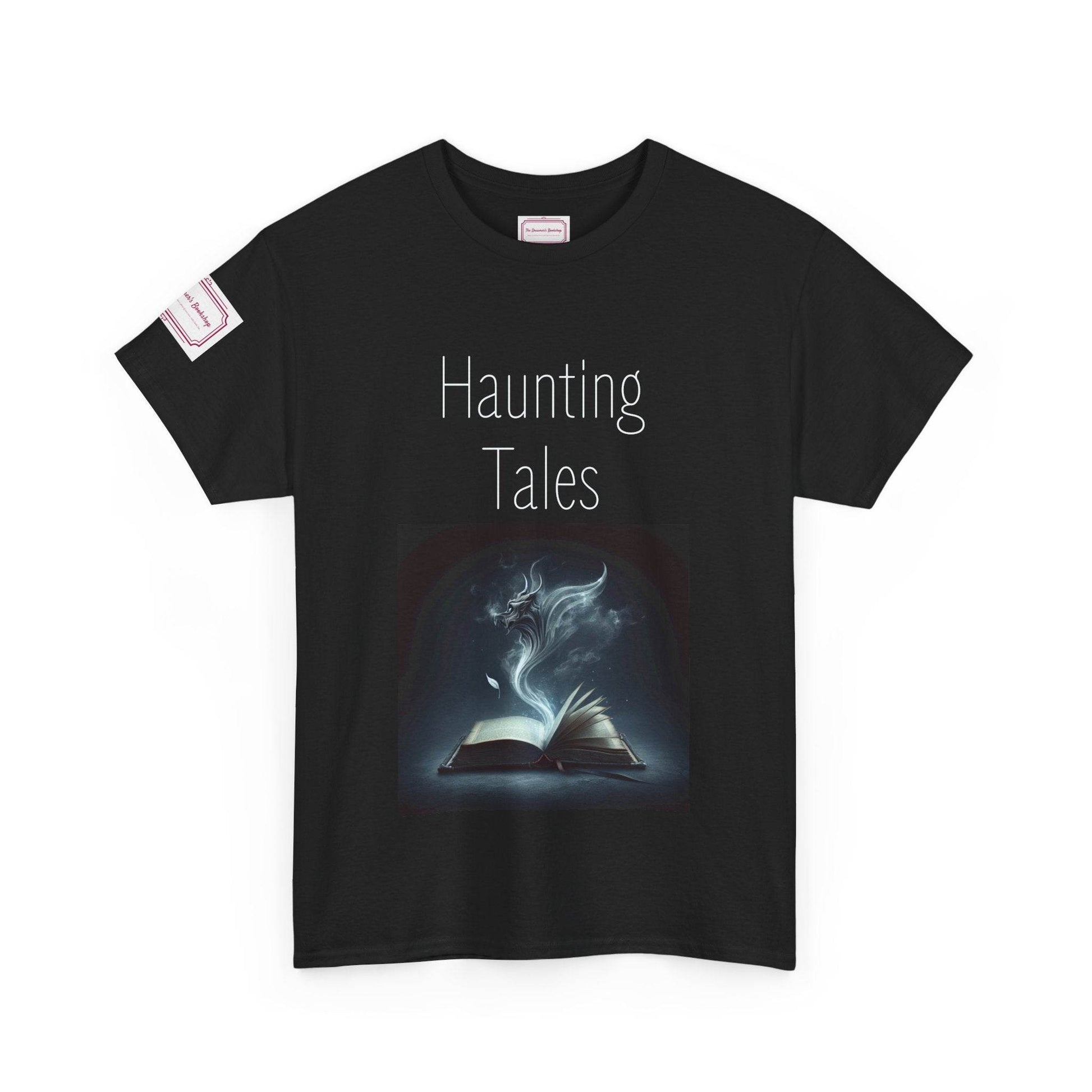 Haunting Tales - Unisex Heavy Cotton Tee - Perfect for Book Lovers - The Dreamer's Bookshop.