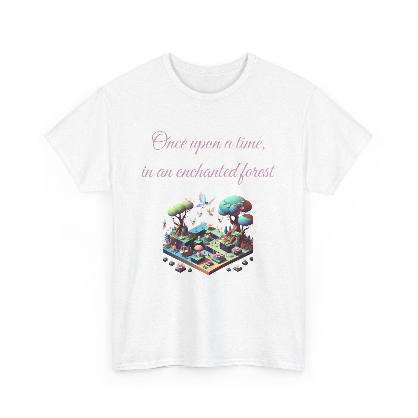 Enchanted Forest - A Unisex Heavy Cotton Tee - Perfect Gift for Book Lovers - The Dreamer's Bookshop.