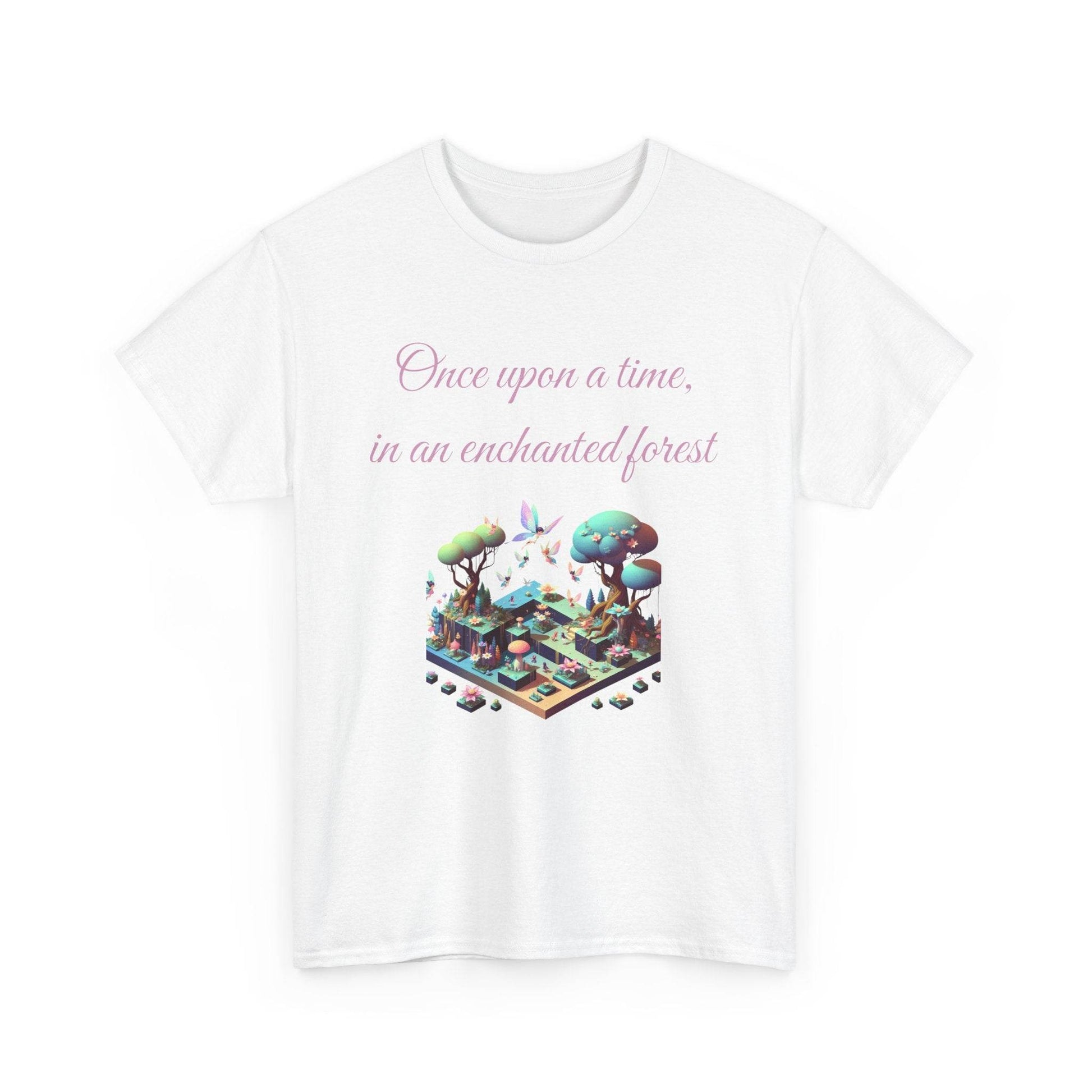 Enchanted Forest - A Unisex Heavy Cotton Tee - Perfect Gift for Book Lovers - The Dreamer's Bookshop.