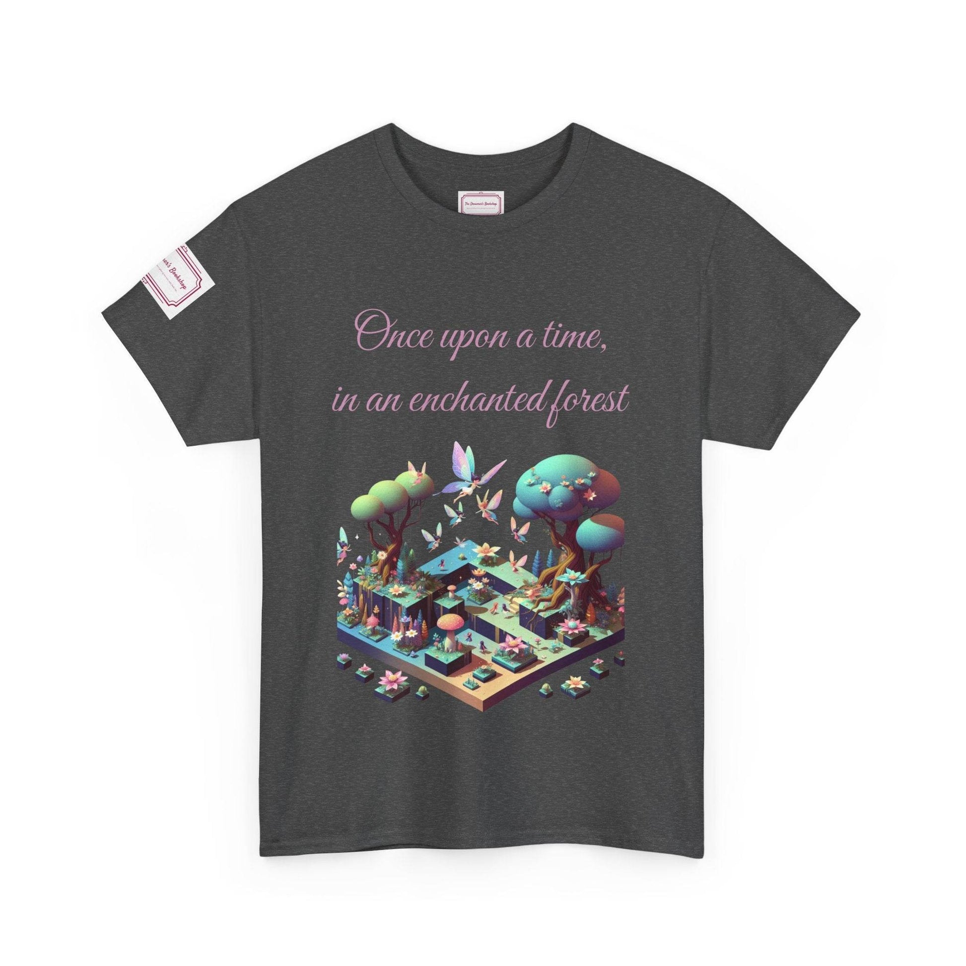 Enchanted Forest - Unisex Heavy Cotton Tee - Perfect for Book Lovers - The Dreamer's Bookshop.
