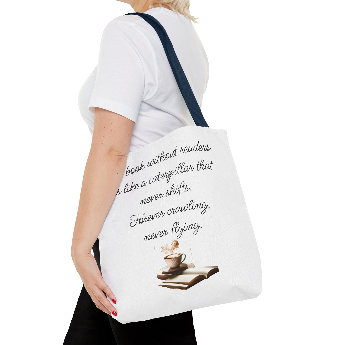 Literary Tote Bag – A book without readers