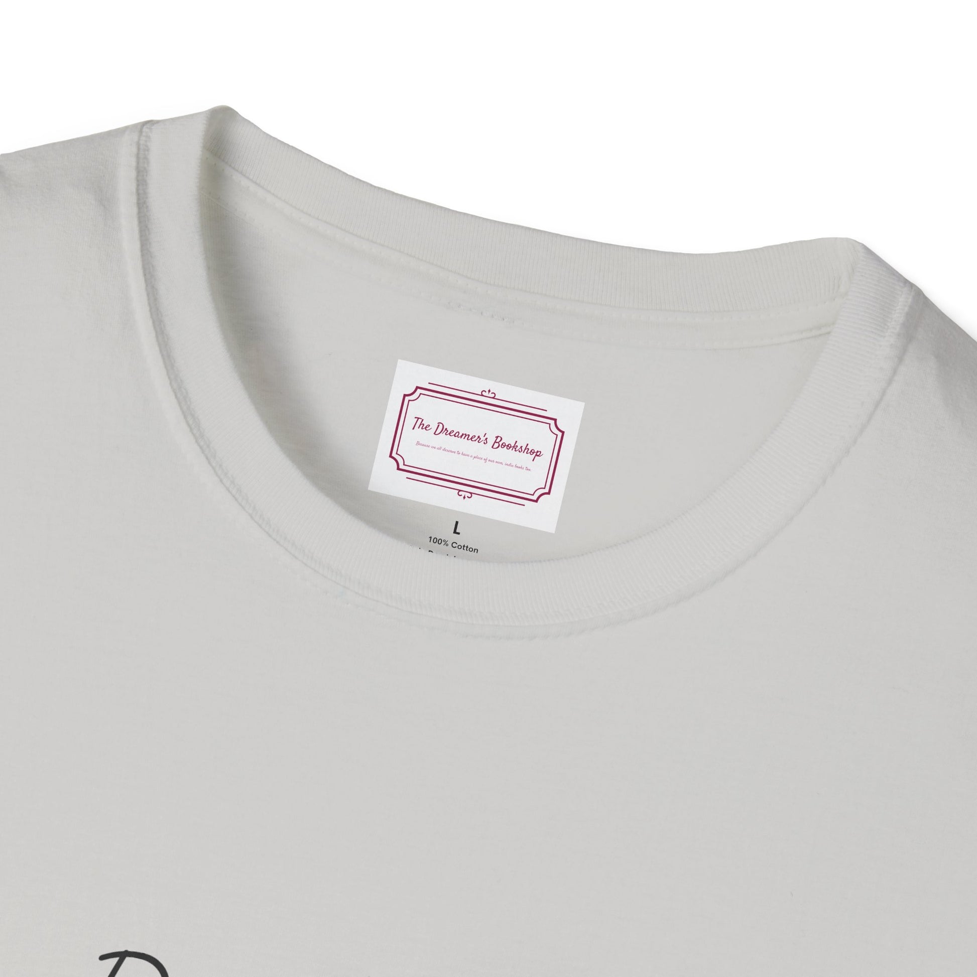 Inspirational Unisex Softstyle T-Shirt - "Damaged, NOT broken" - The Dreamer's Bookshop.