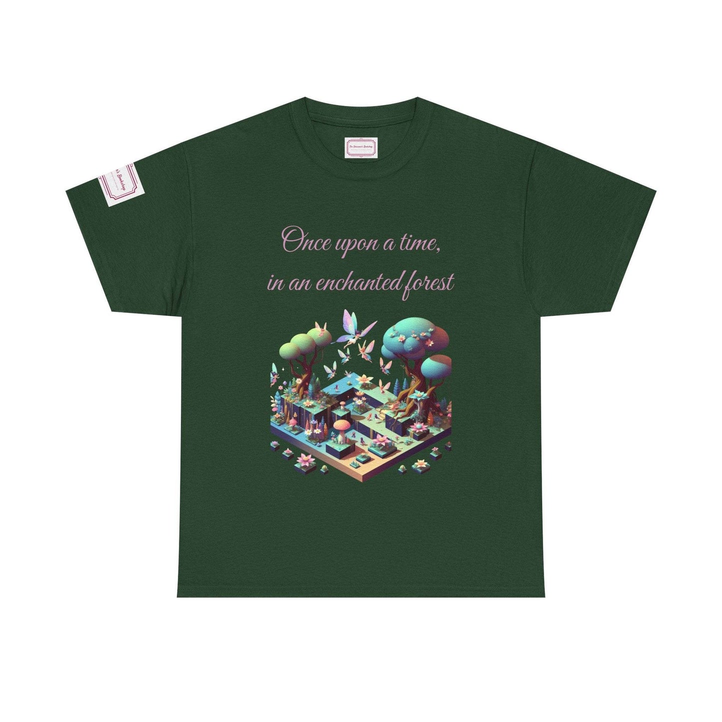Enchanted Forest - Unisex Heavy Cotton Tee - Perfect for Book Lovers - The Dreamer's Bookshop.