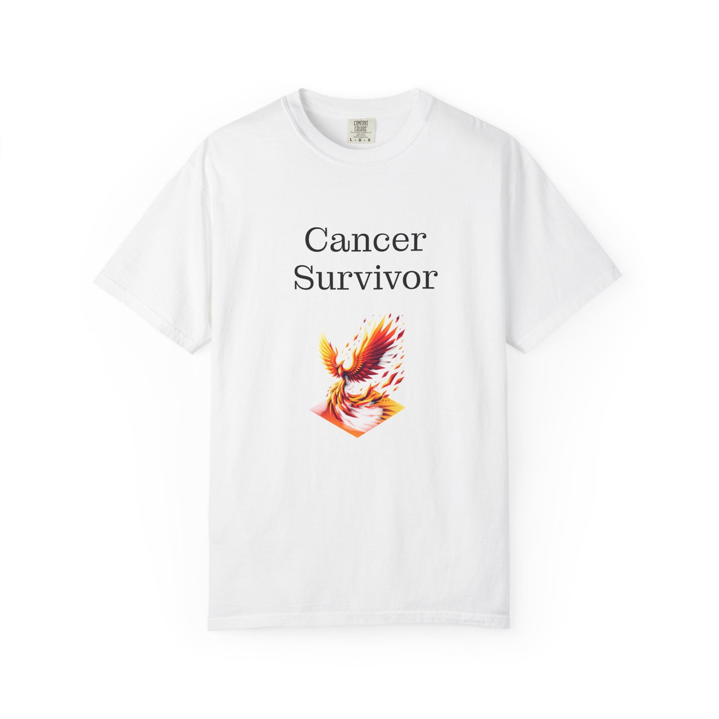Cancer Survivor Unisex Garment-Dyed T-shirt - Inspirational Motivational Tee