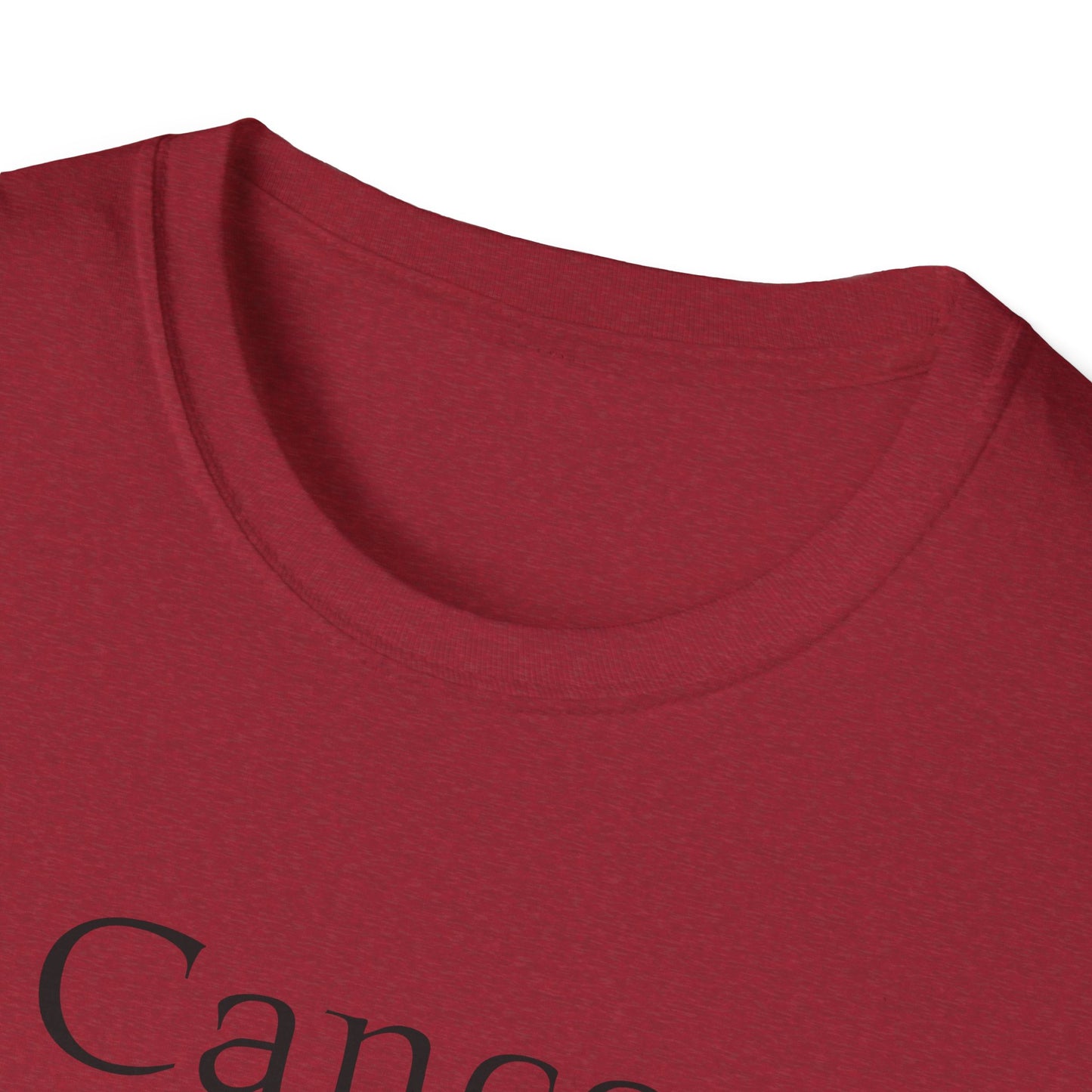 Cancer Warrior Unisex Softstyle T-Shirt - Empowering Battle for Women's Health