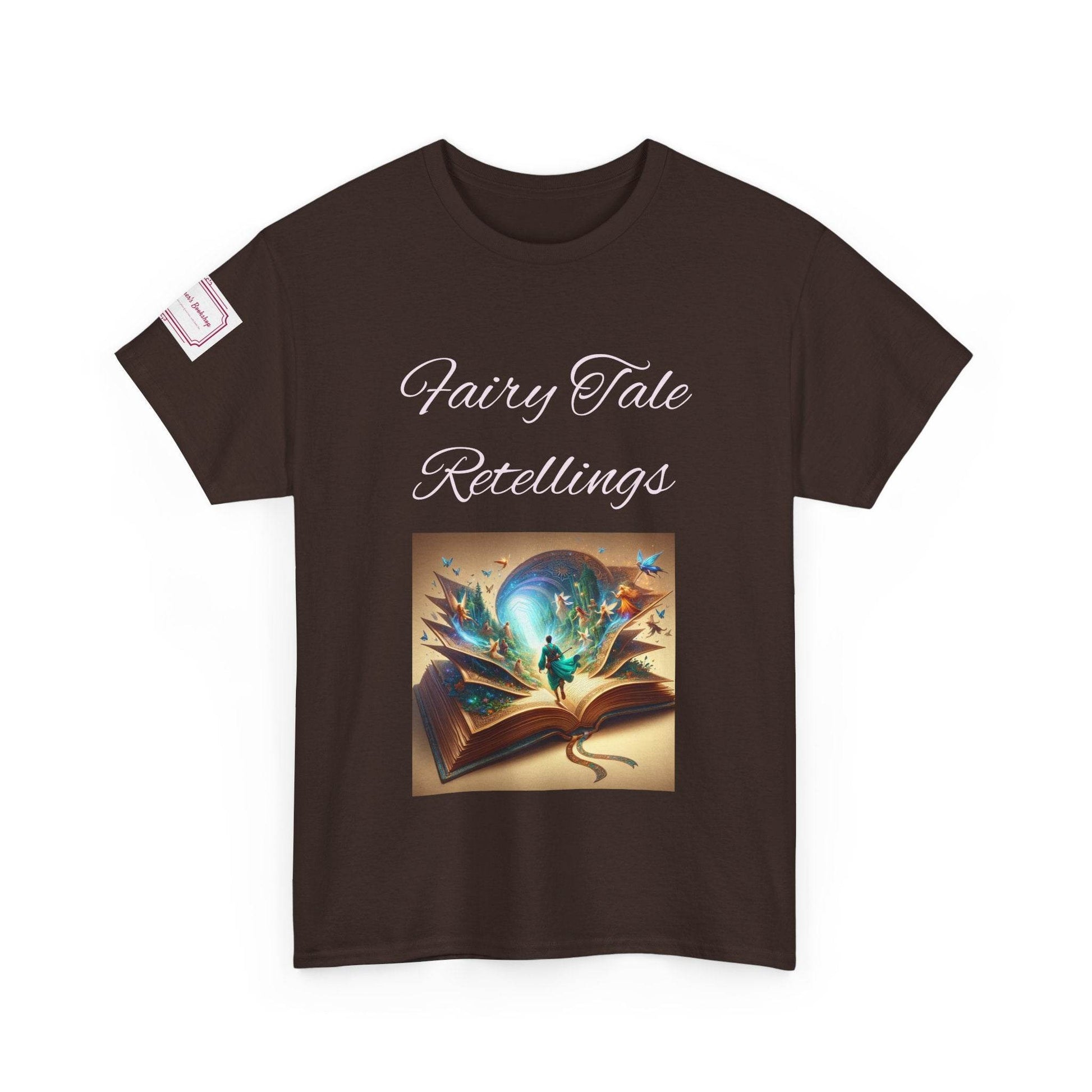 Fiction - Graphic Unisex Heavy Cotton Tee - Fairy Tale Retellings - The Dreamer's Bookshop.