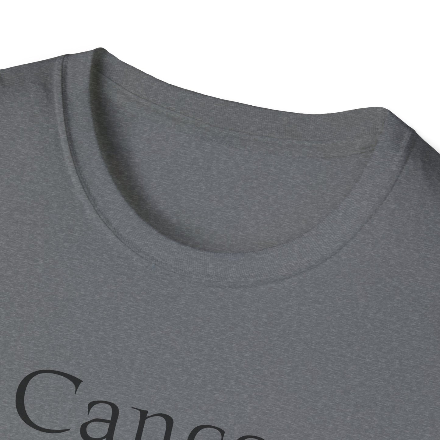 Cancer Warrior Unisex Softstyle T-Shirt - Empowering Battle for Women's Health