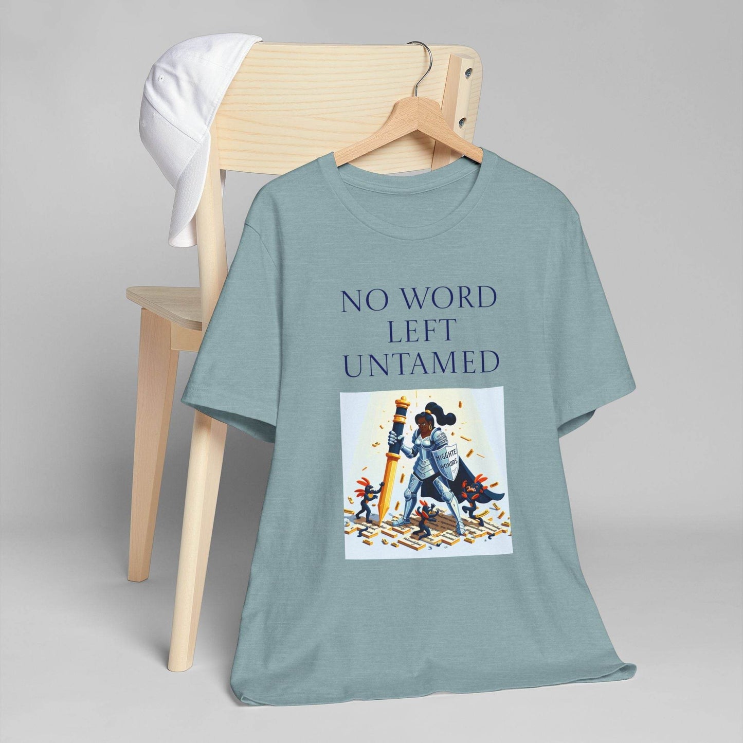 Unisex Jersey T-Shirt - No Word - The Dreamer's Bookshop.