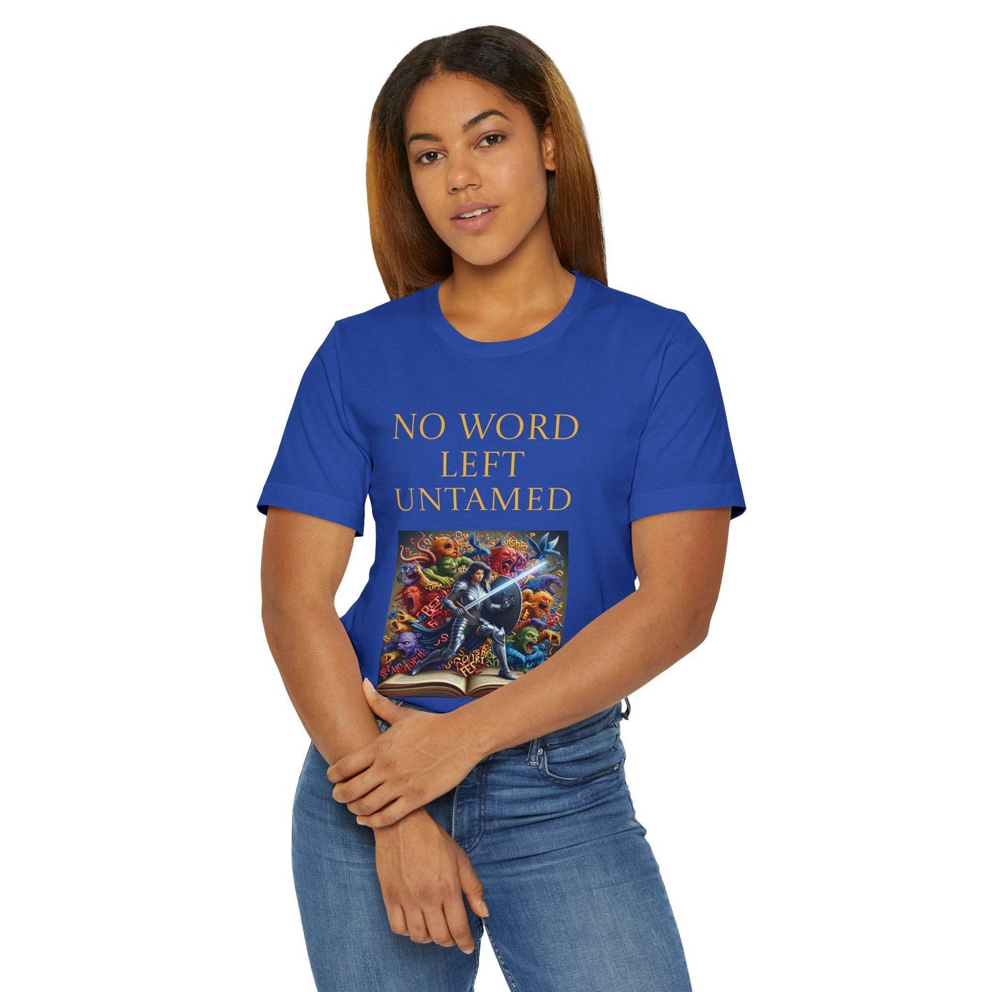 Unisex Jersey T-Shirt - No Word - The Dreamer's Bookshop.
