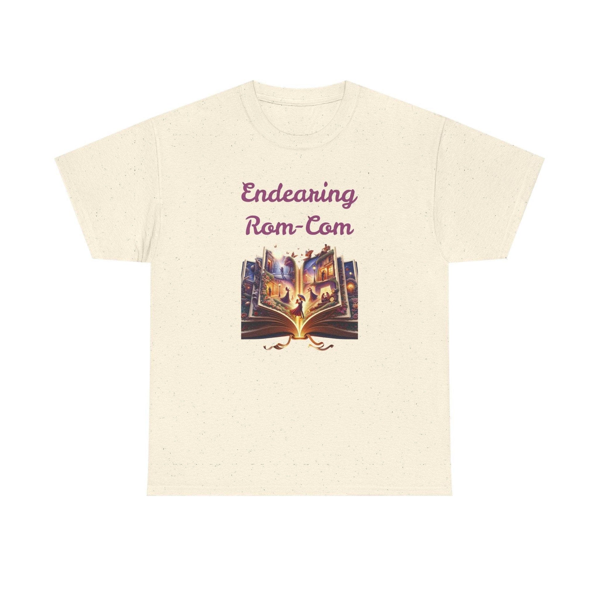 Endearing - Graphic Tee - Unisex Heavy Cotton T-Shirt Rom-Com Books - The Dreamer's Bookshop.